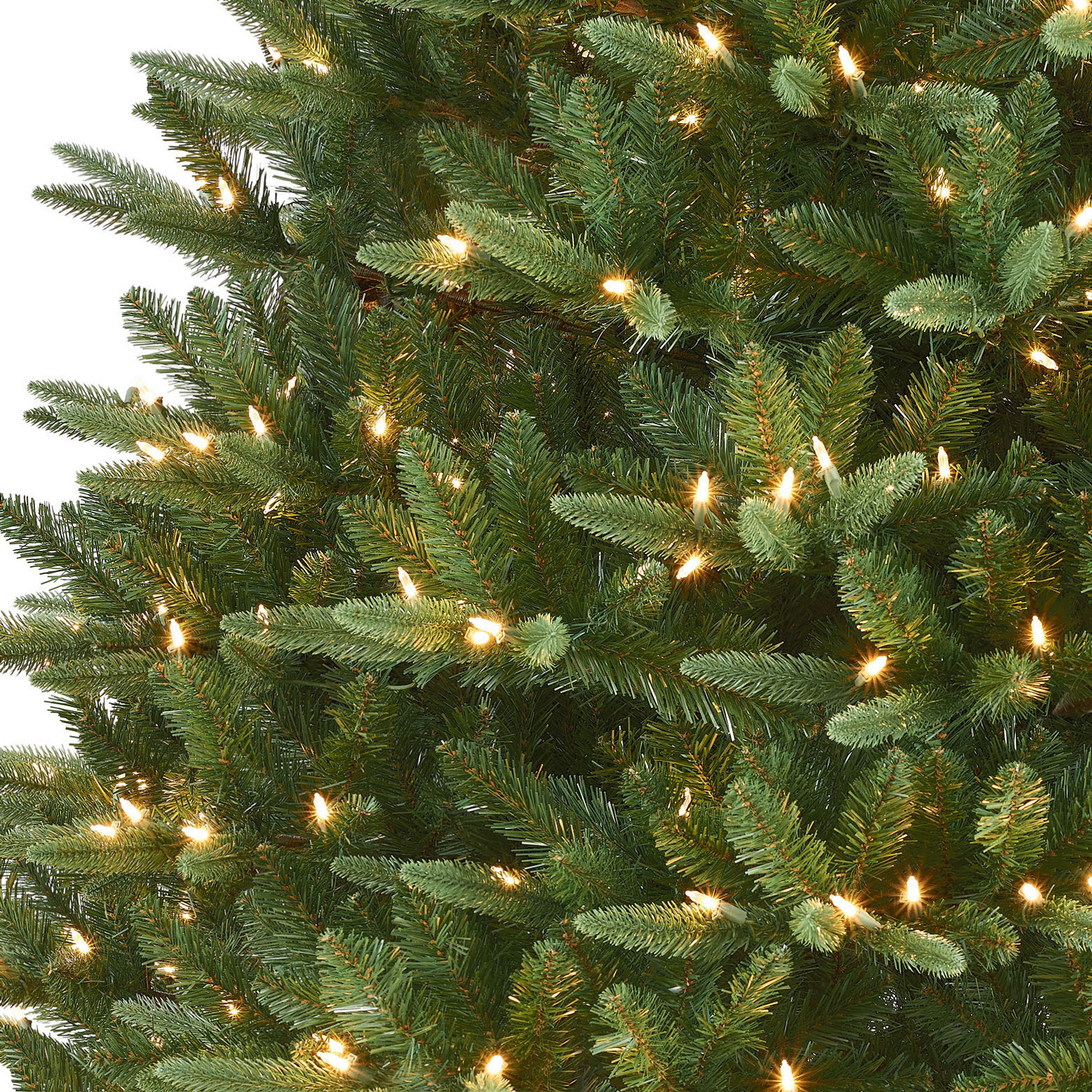 12ft. Pre-Lit Monroe Fir Artificial Christmas Tree, Warm White LED Lights