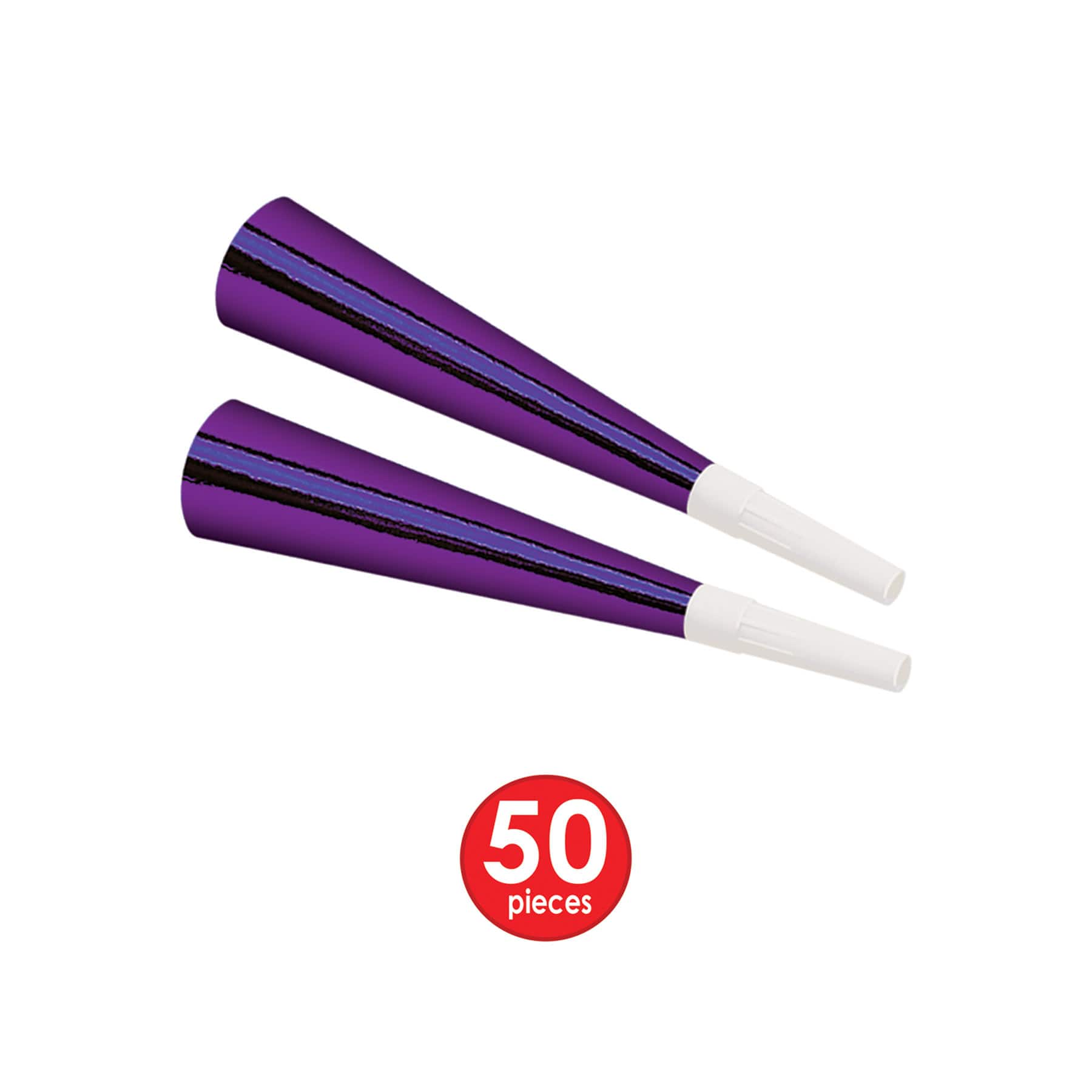 Beistle Silver & Purple New Year Passion Party Favor Kit for 50