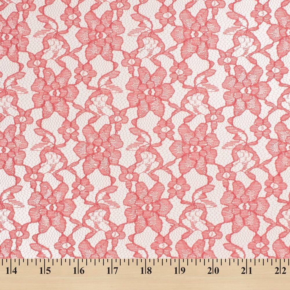 Fabric Wholesale Direct Floral Raschel Lace Fabric