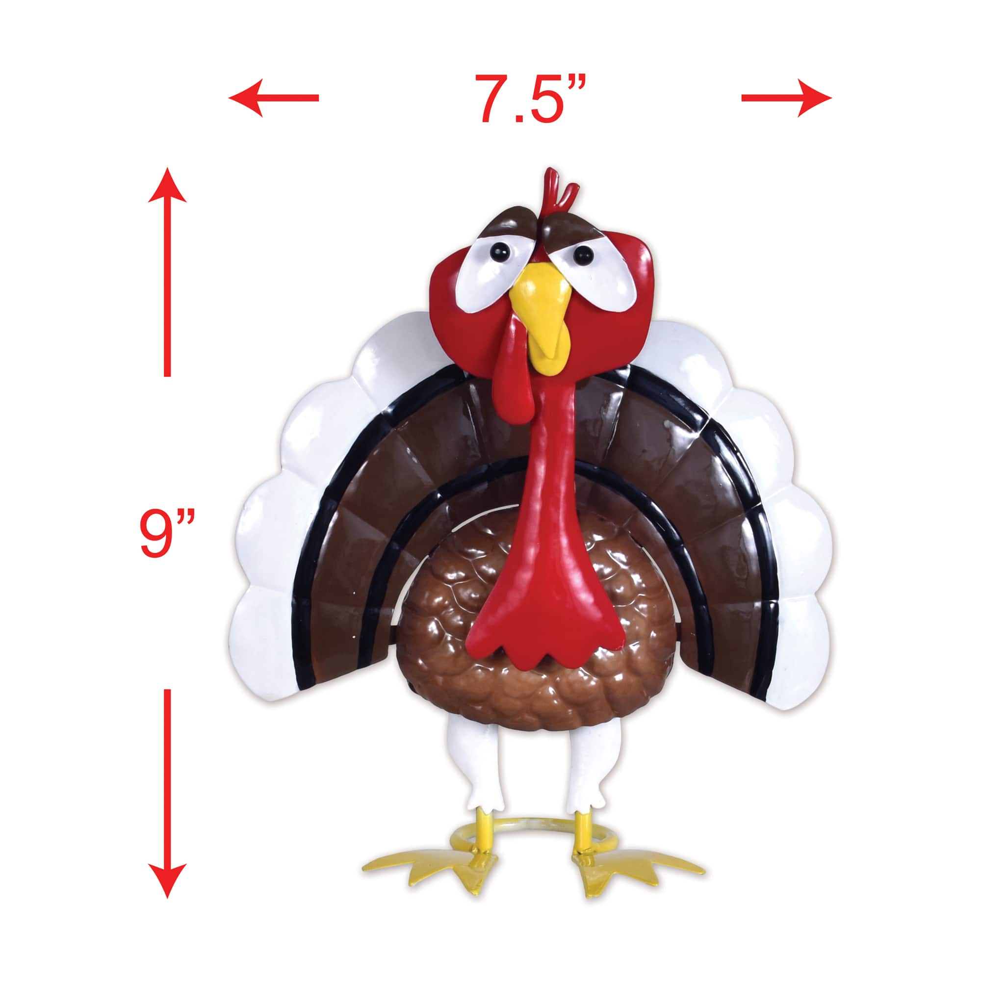 Sunset Vista Designs® Whimsical Harvest Giblet The Turkey Tabletop Décor