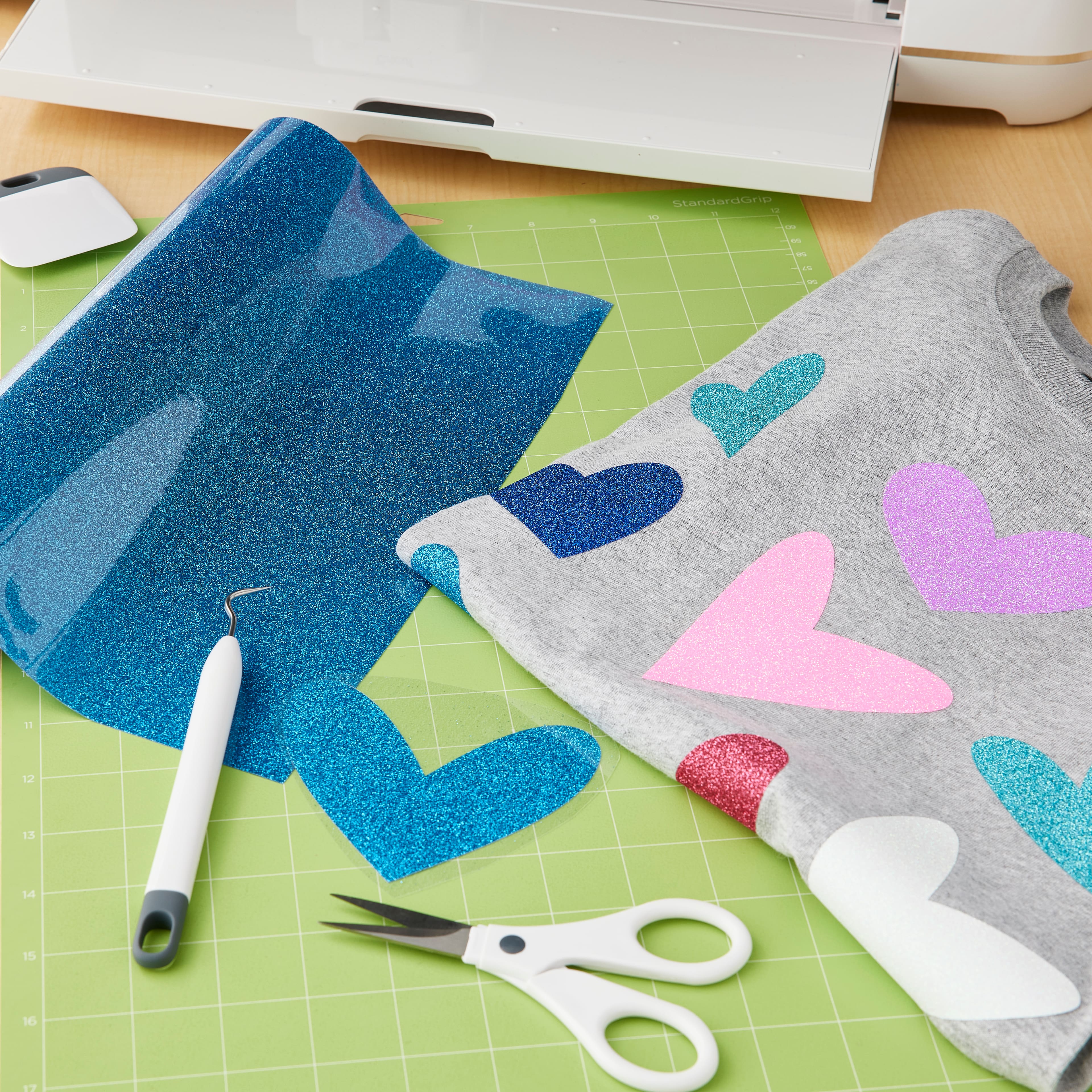 8 Pack: Siser® Glitter Heat Transfer Vinyl