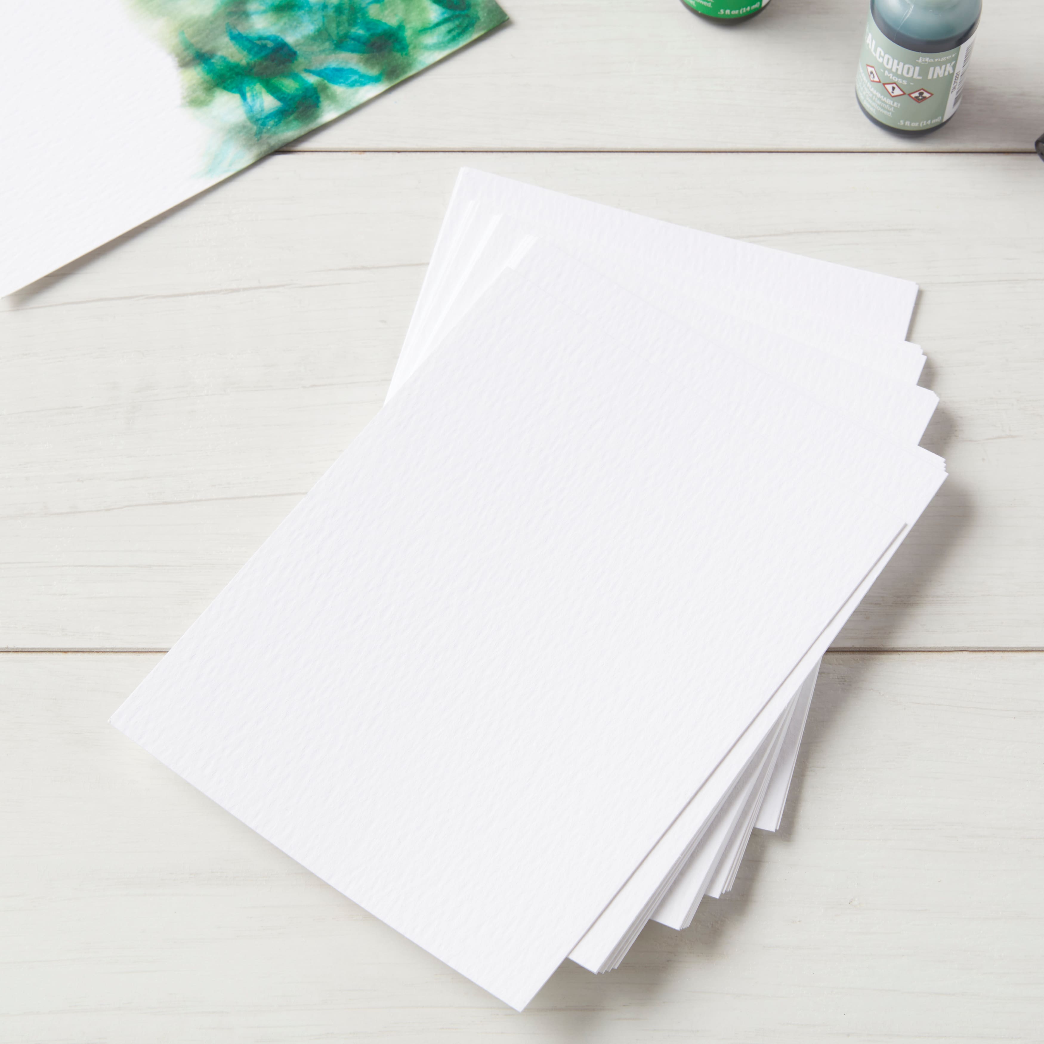 12 Packs: 20 ct. (240 total) Tim Holtz® Distress® Watercolor Cardstock Paper, 4.25" x 5.5"