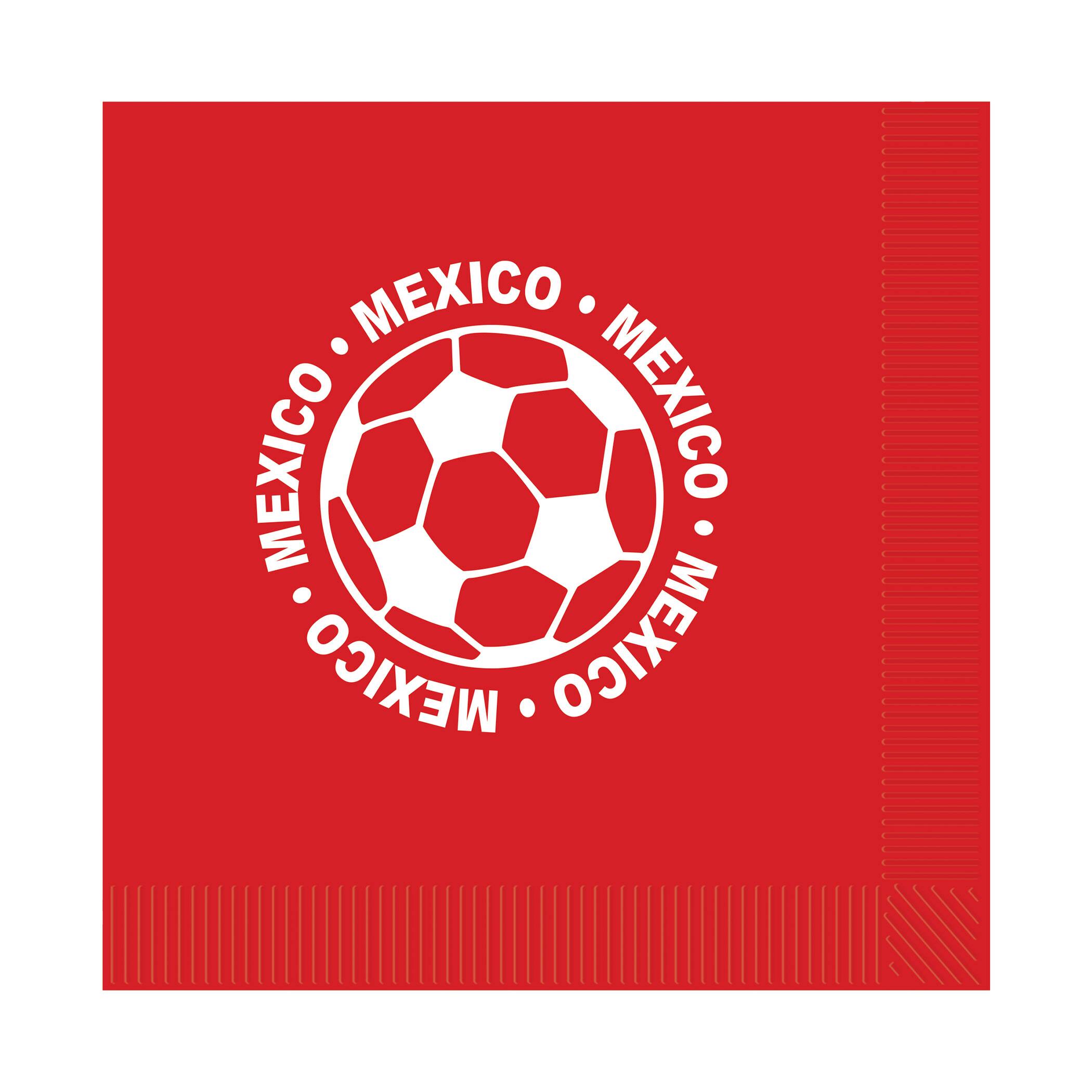 Mexico Soccer Luncheon Napkins, 32ct.