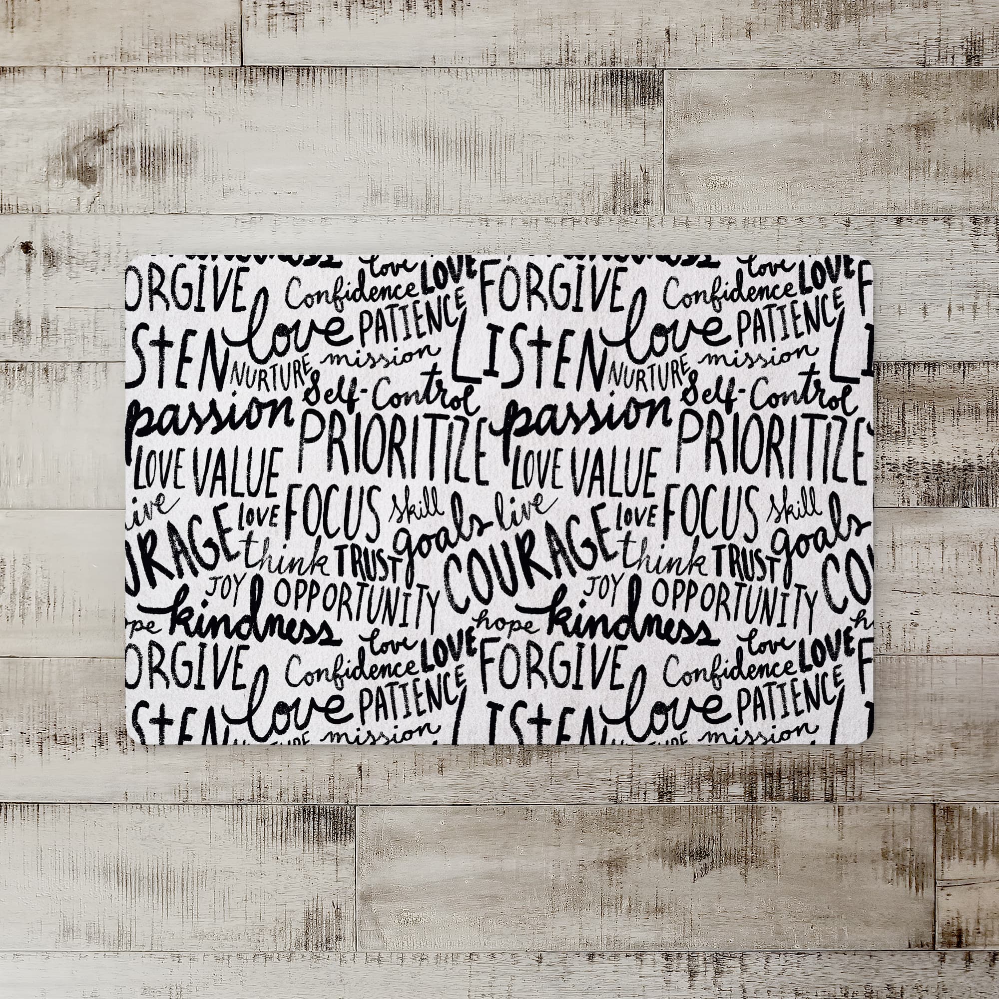 Wisdom Words 27" x 18" Floor Mat