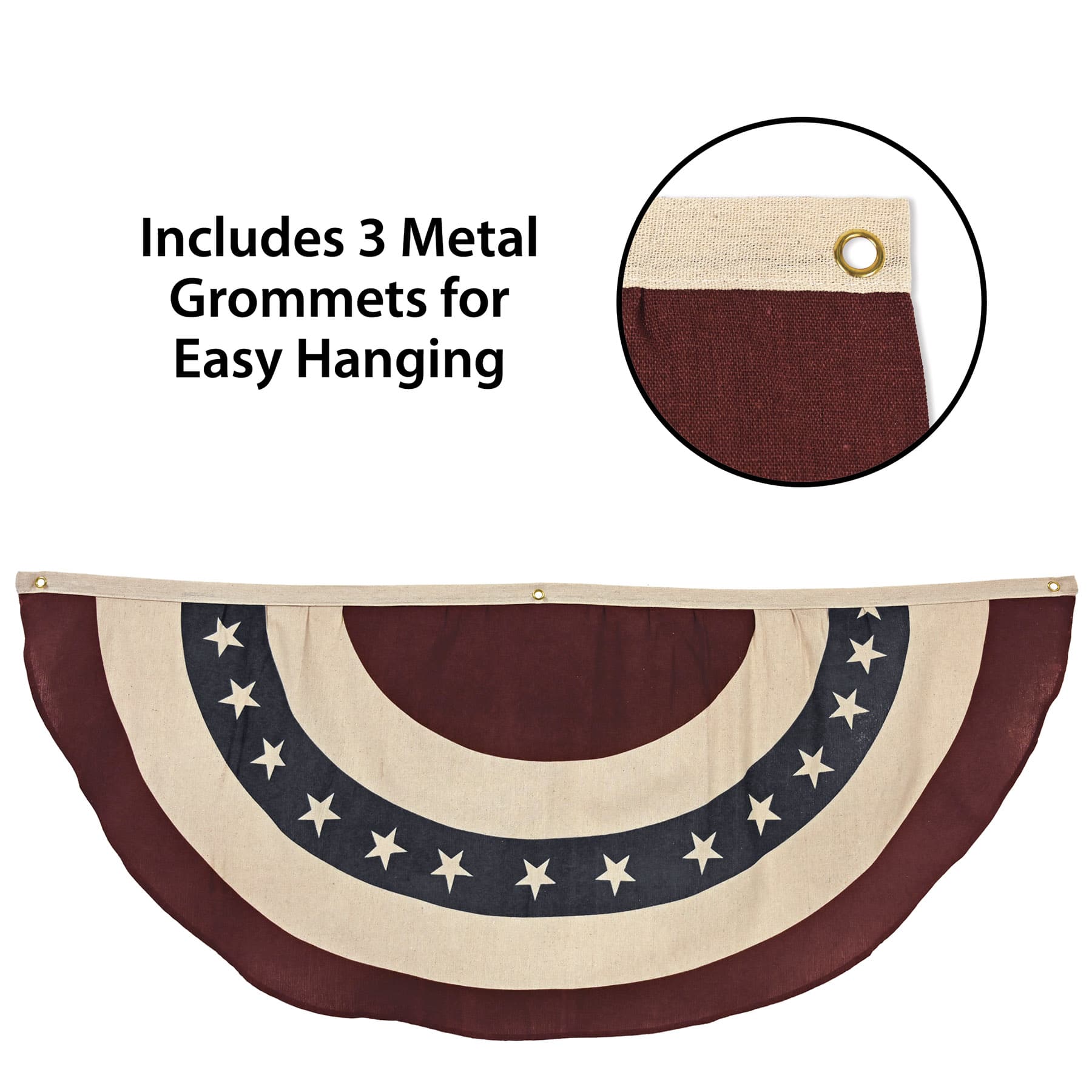 Beistle 4ft. Americana Fabric Bunting