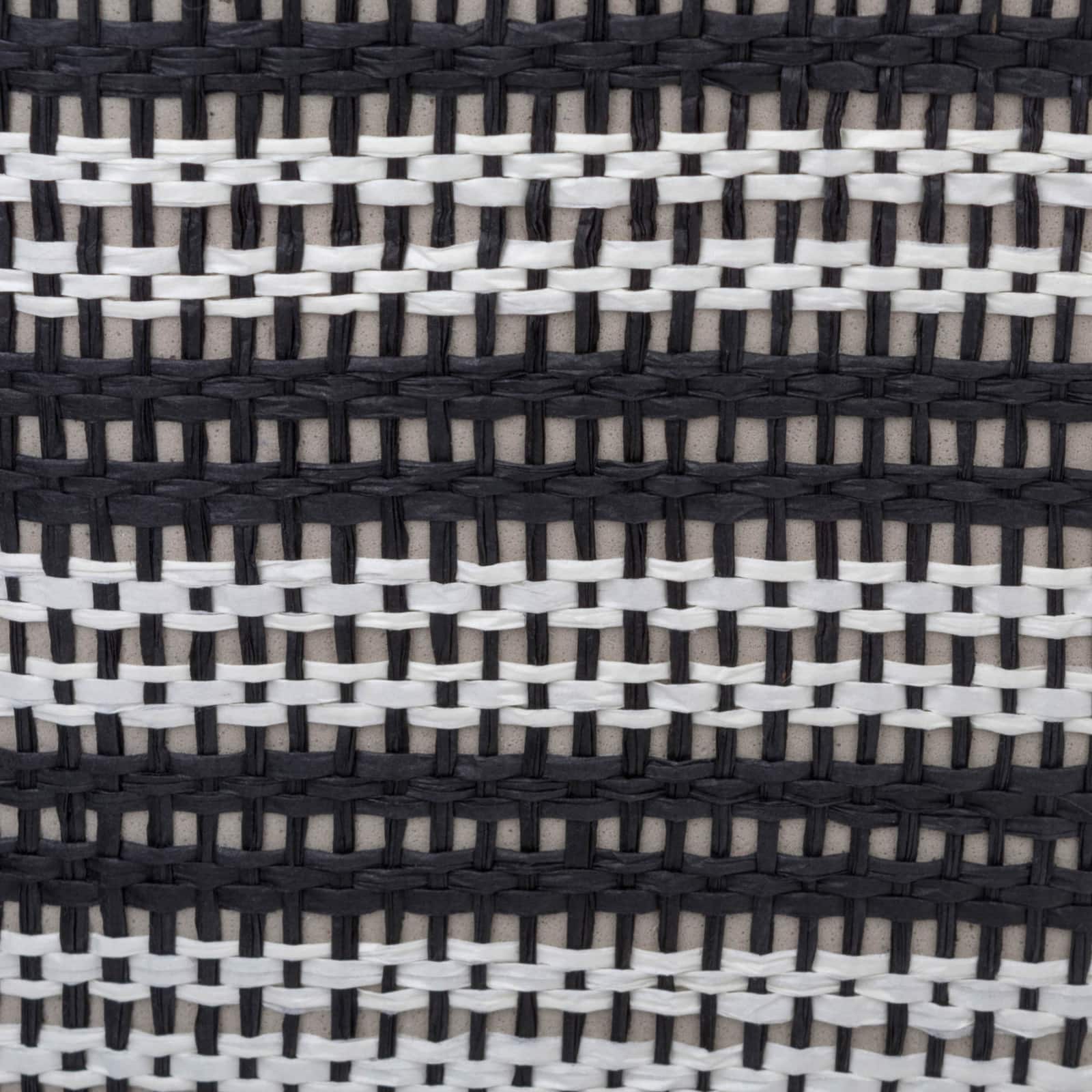 DII® Medium Striped Weave Round Paper Storage Basket