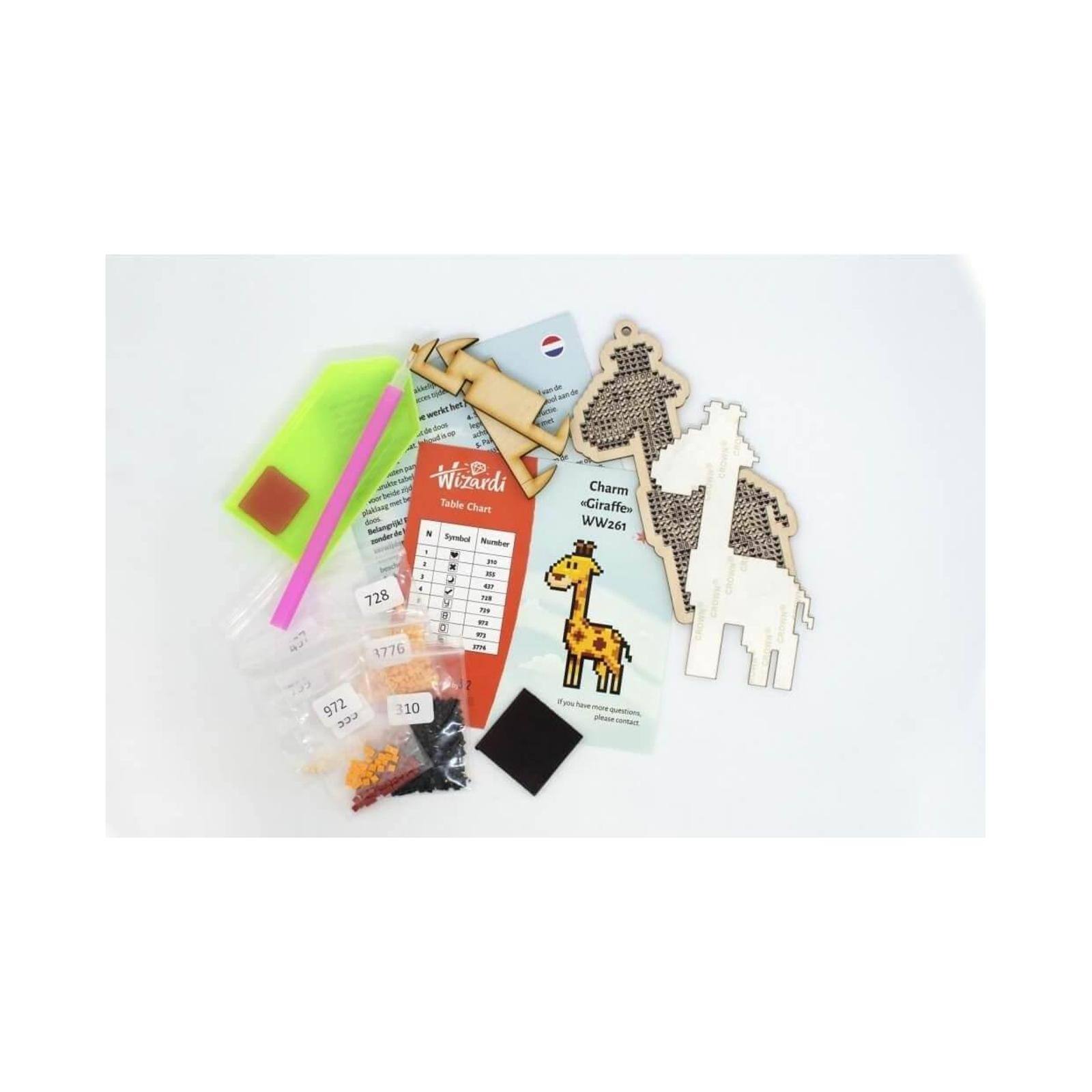 Wizardi Diamond Painting Kit Pizza Slice