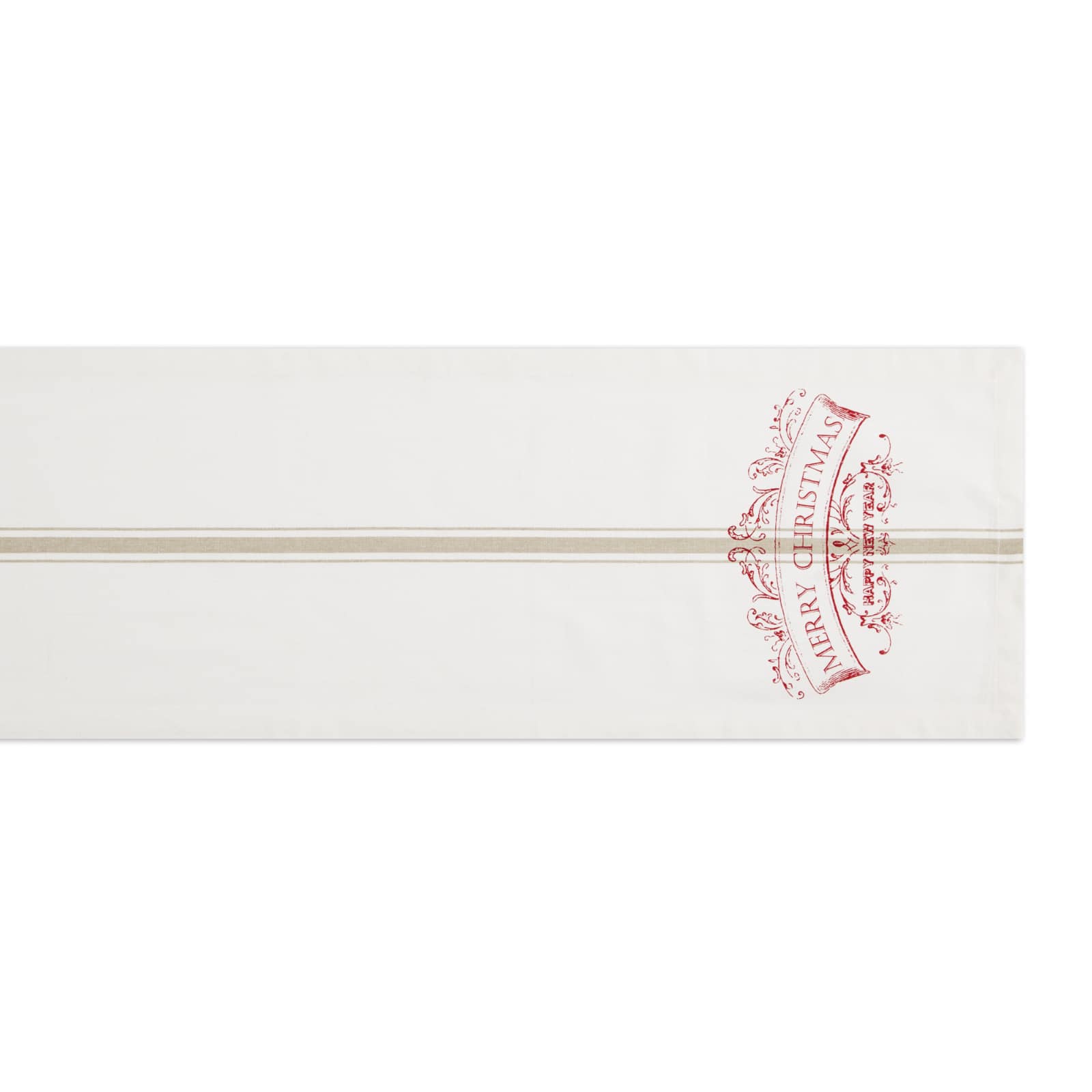 DII® 108" Merry Christmas Printed Table Runner