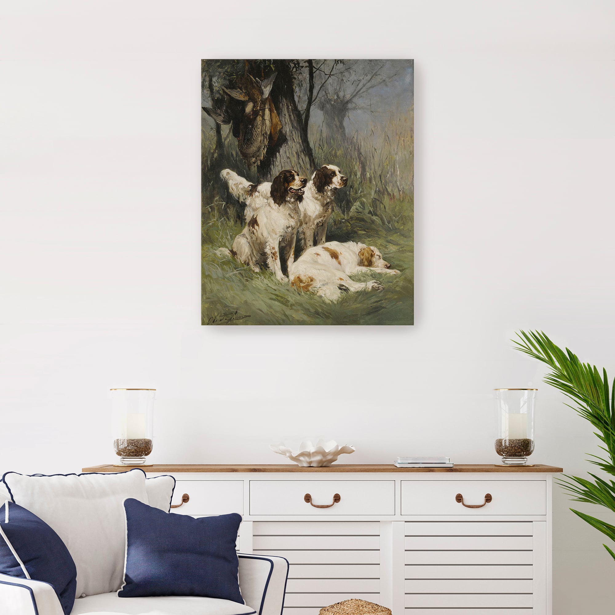 Lumaprints Awaiting the Master Canvas Giclée Art