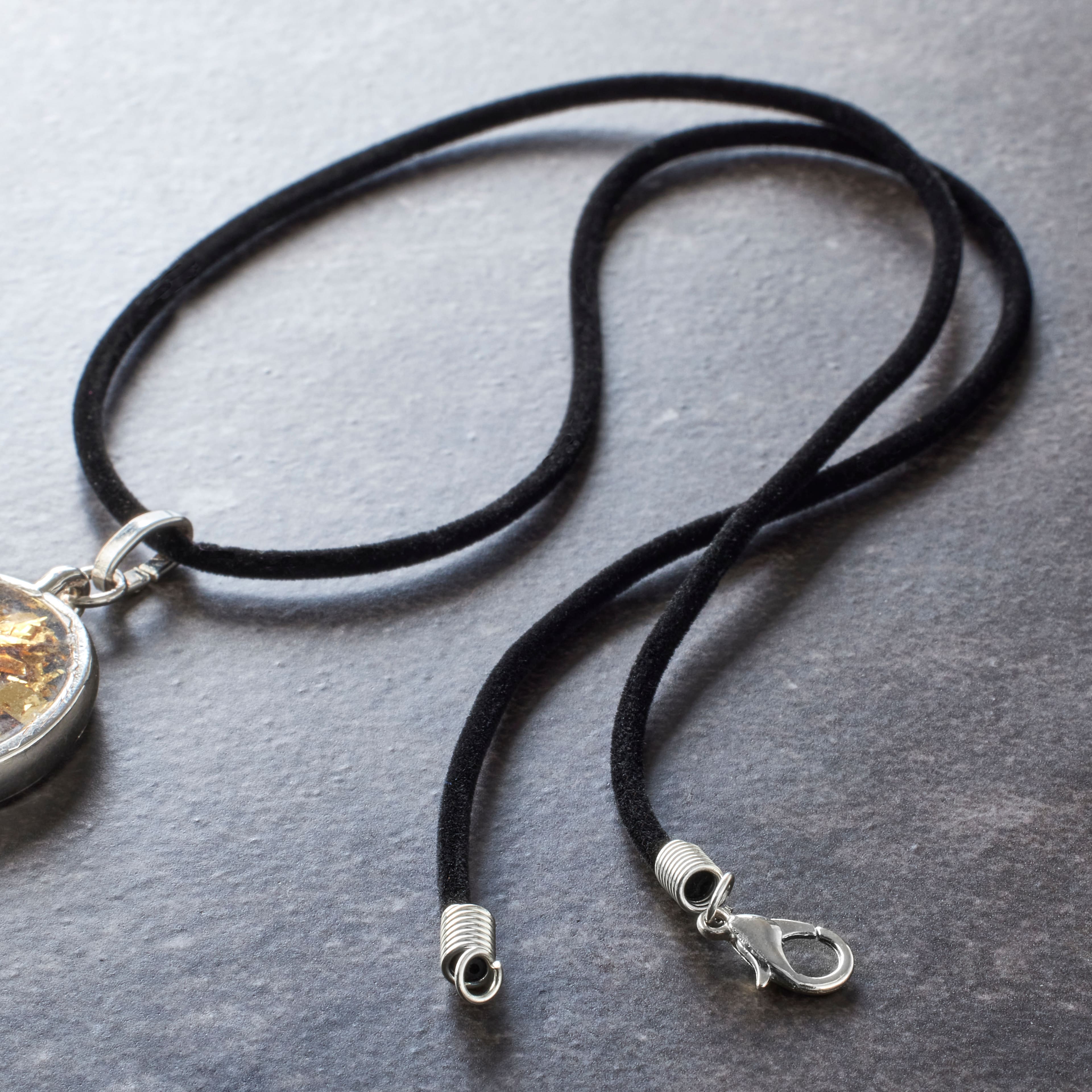 12 Pack: Black Velvet Cord Necklace by Bead Landing®