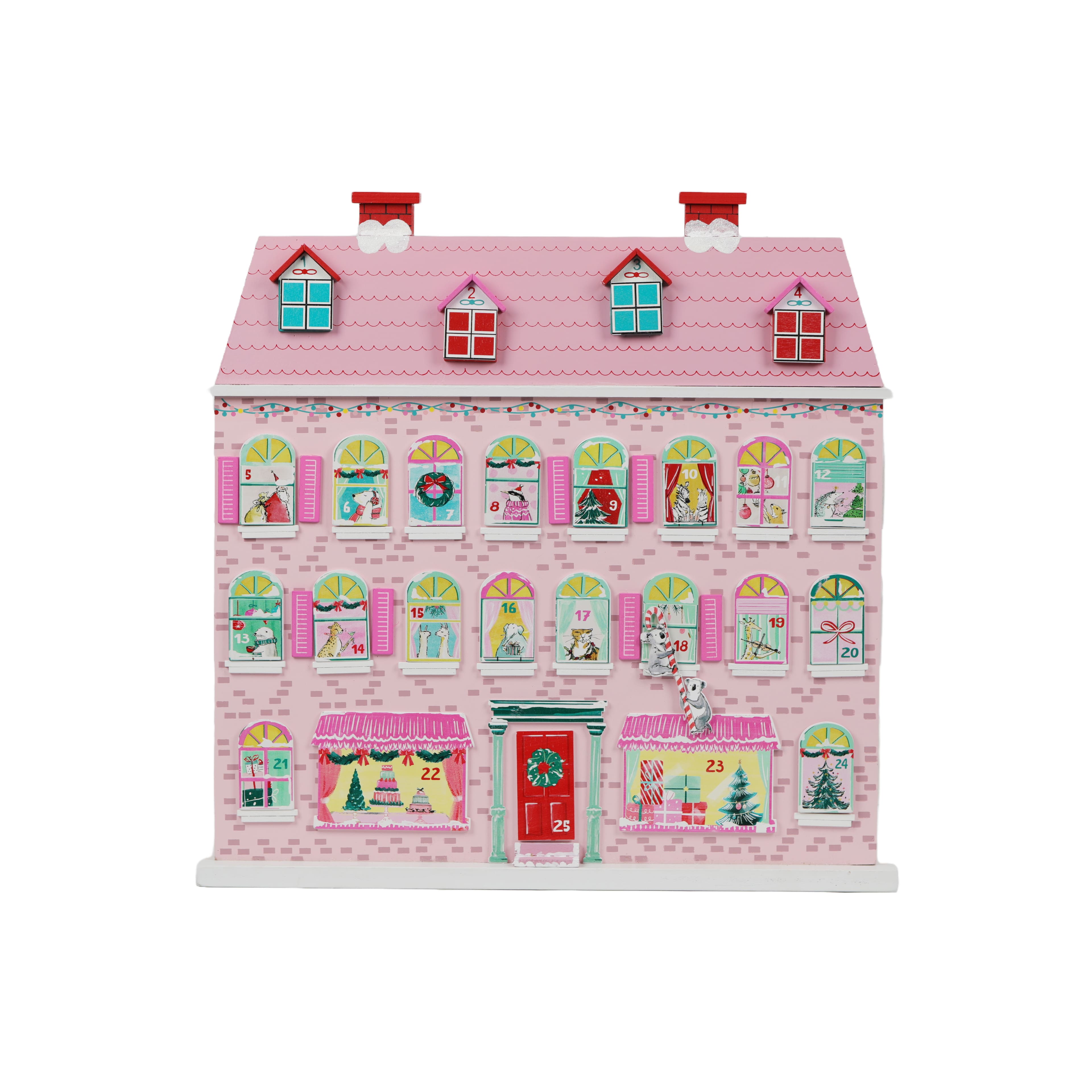 Michaels, 15.5" House Tabletop Advent Calendar by Ashland® – Category: Merry Kitschmas
