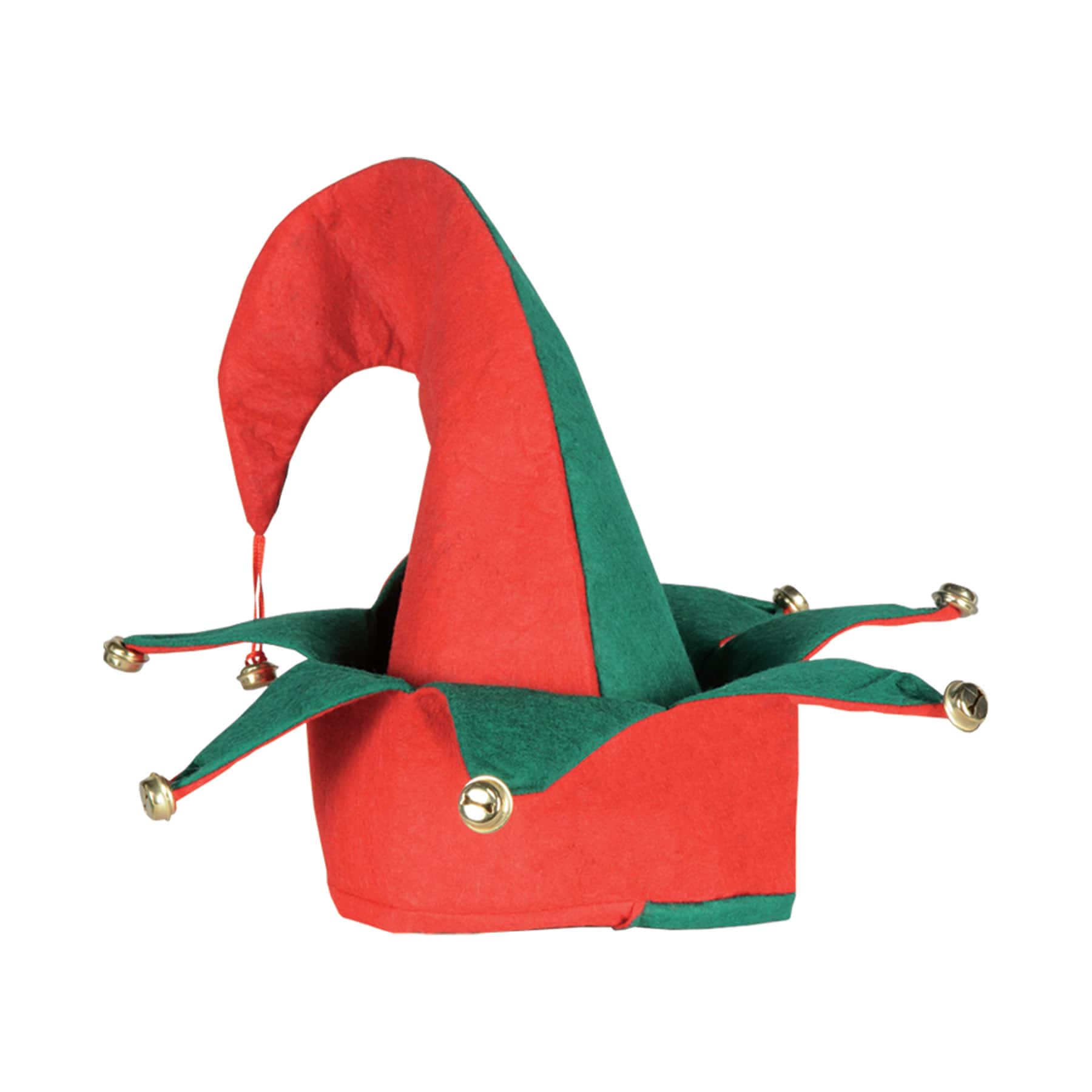 Beistle Felt Elf Hat with Bells