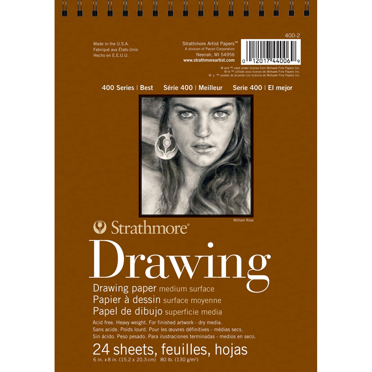 12 Pack: Strathmore® 400 Series Drawing Paper Pad
