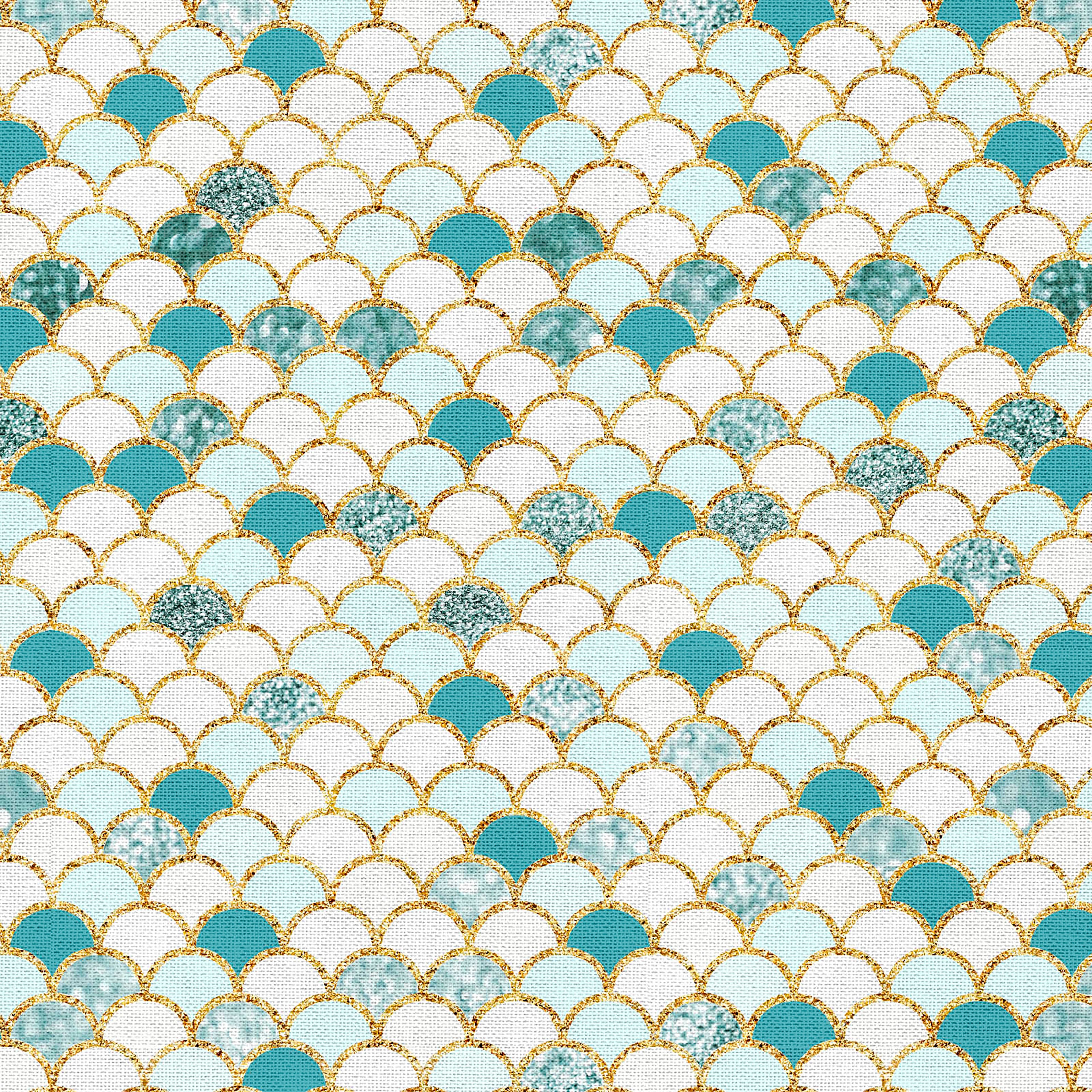 Fabric Editions Scallop Cotton Fabric