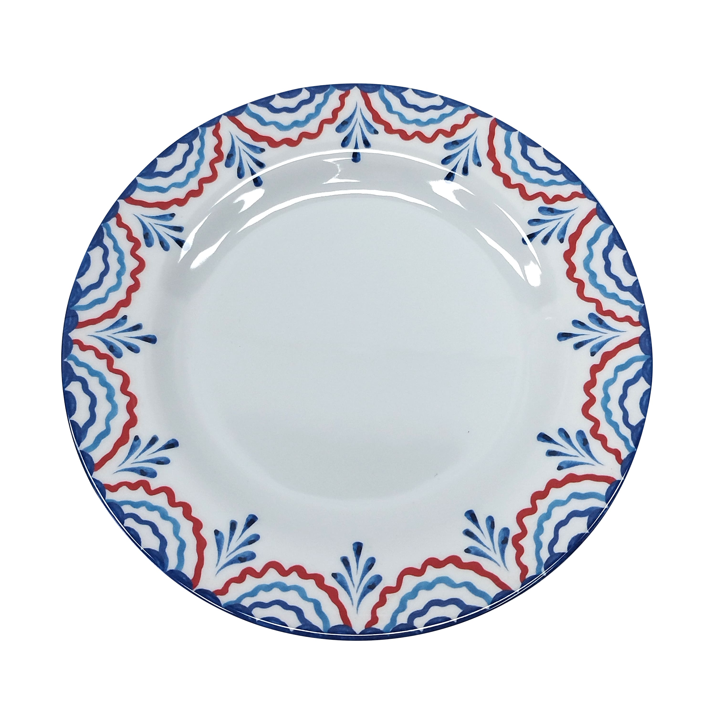 9" Red, White & Blue Melamine Dinner Plates, 4ct. by Celebrate It™
