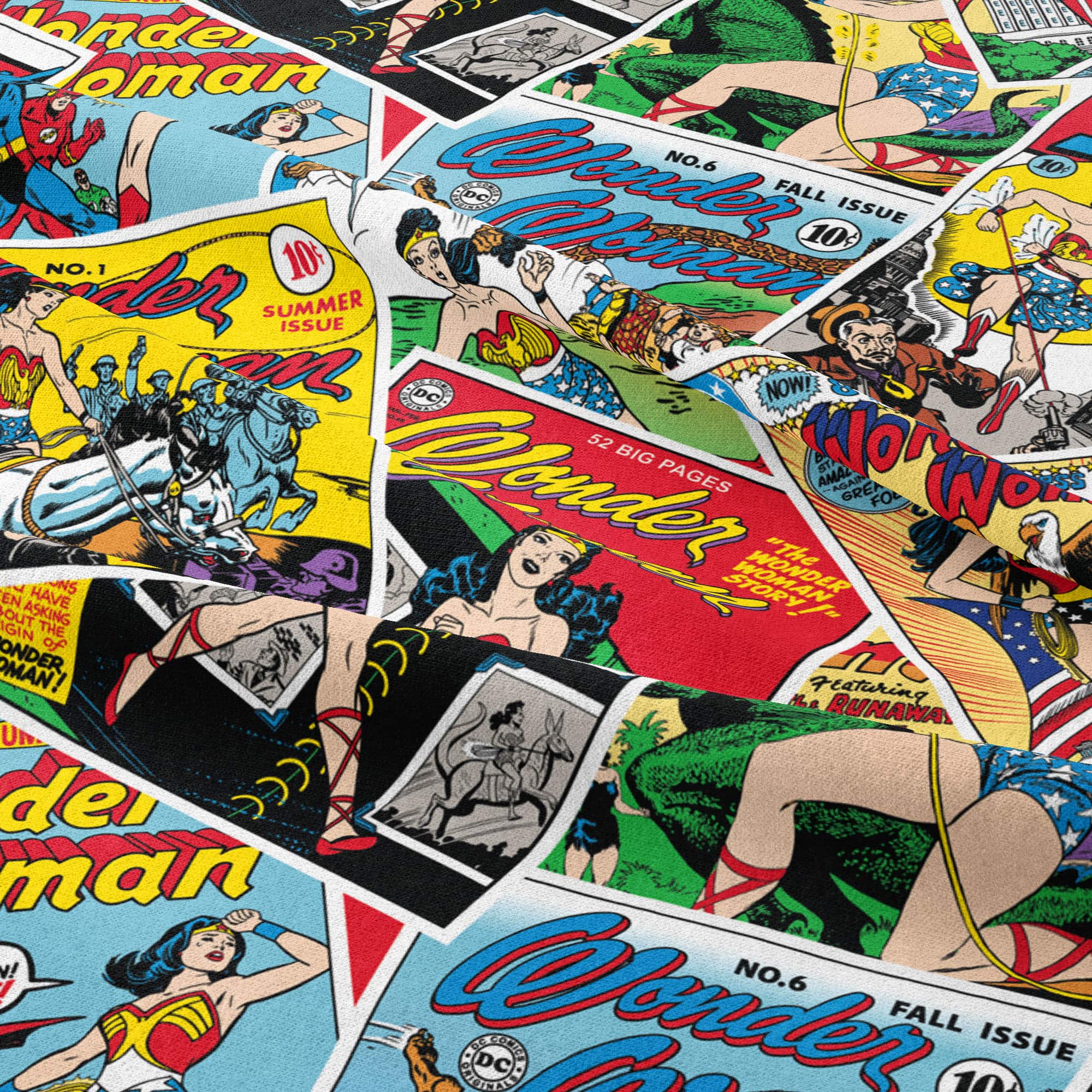 Camelot® Fabrics Wonder Woman™ Comic Cotton Fabric