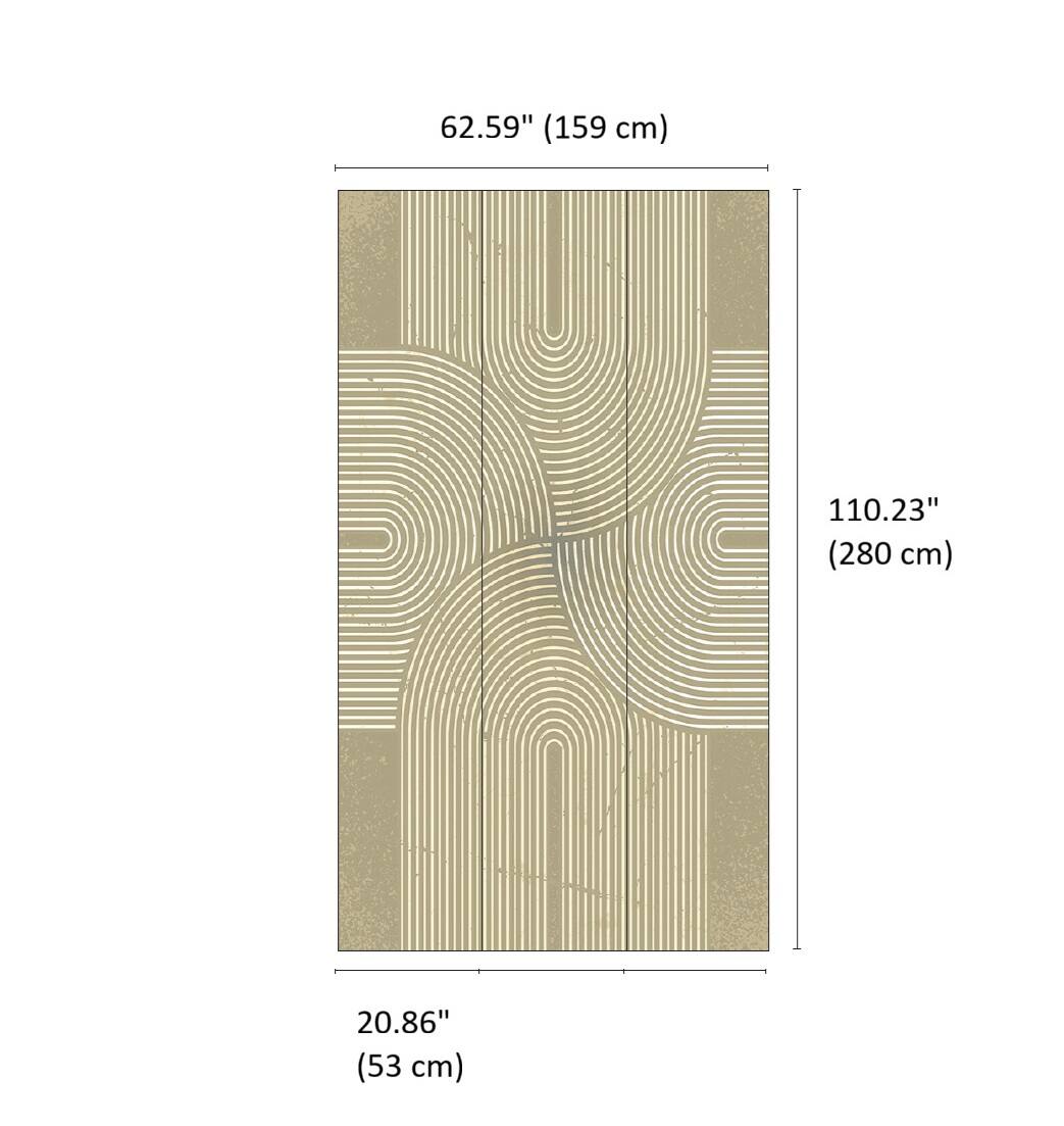 Designs Direct Mod Curves Wall Mural