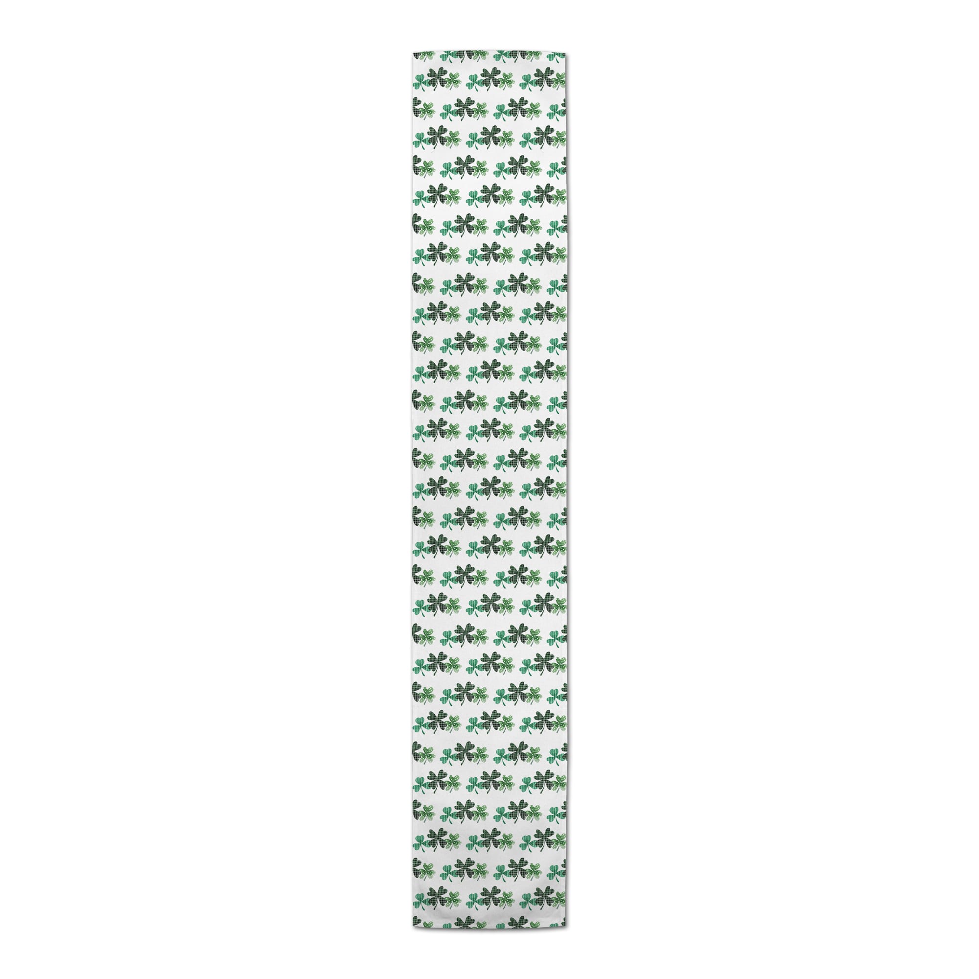 72" Shamrock Trio Poly Twill Table Runner