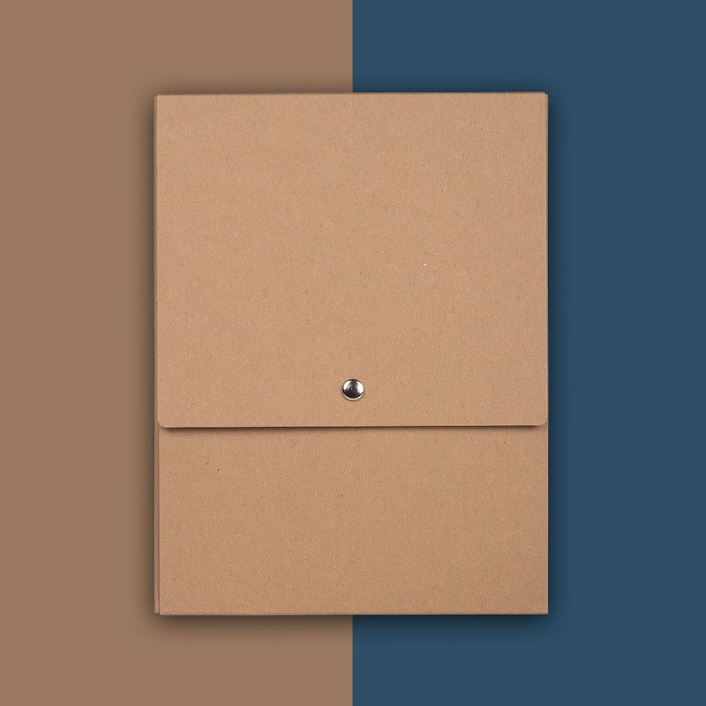 JAM Paper Vertical Kraft Snap Closure Portfolio