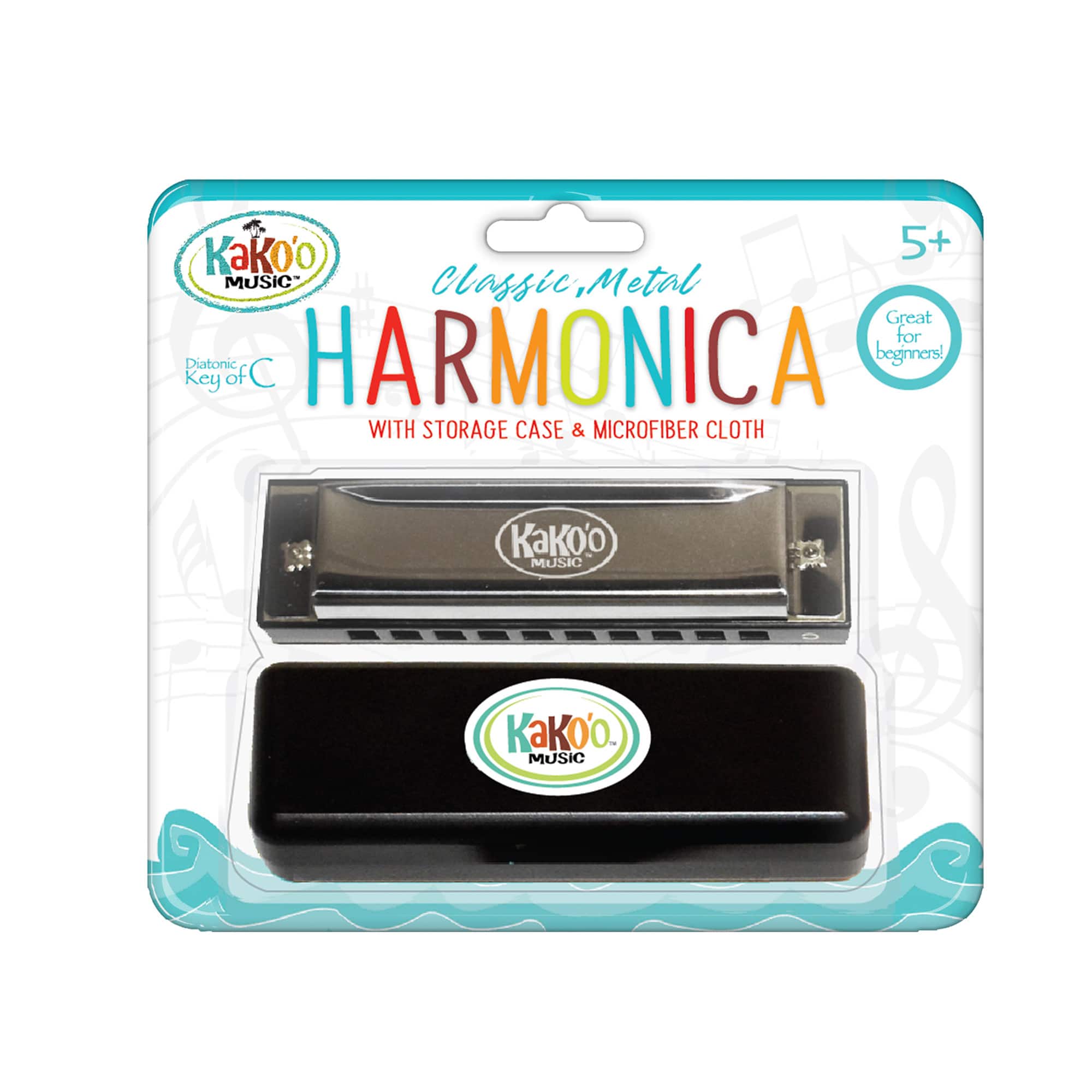 Salus Kako'o Silver Classic Metal Harmonica