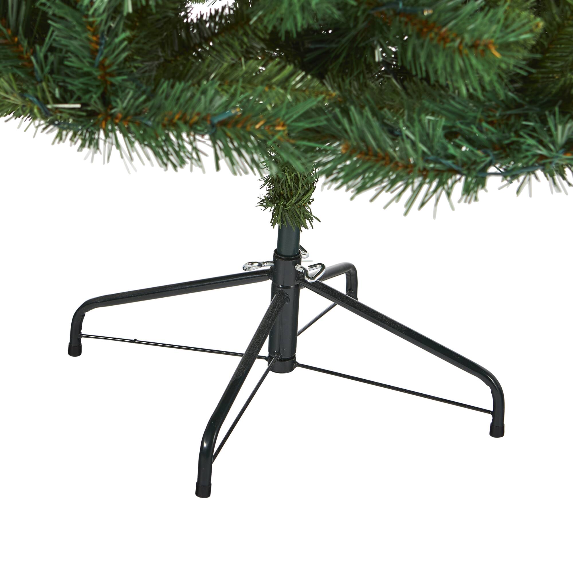 6ft. Pre-Lit Rocky Mountain Mixed Pine Artificial Christmas Tree, 300 LED Lights