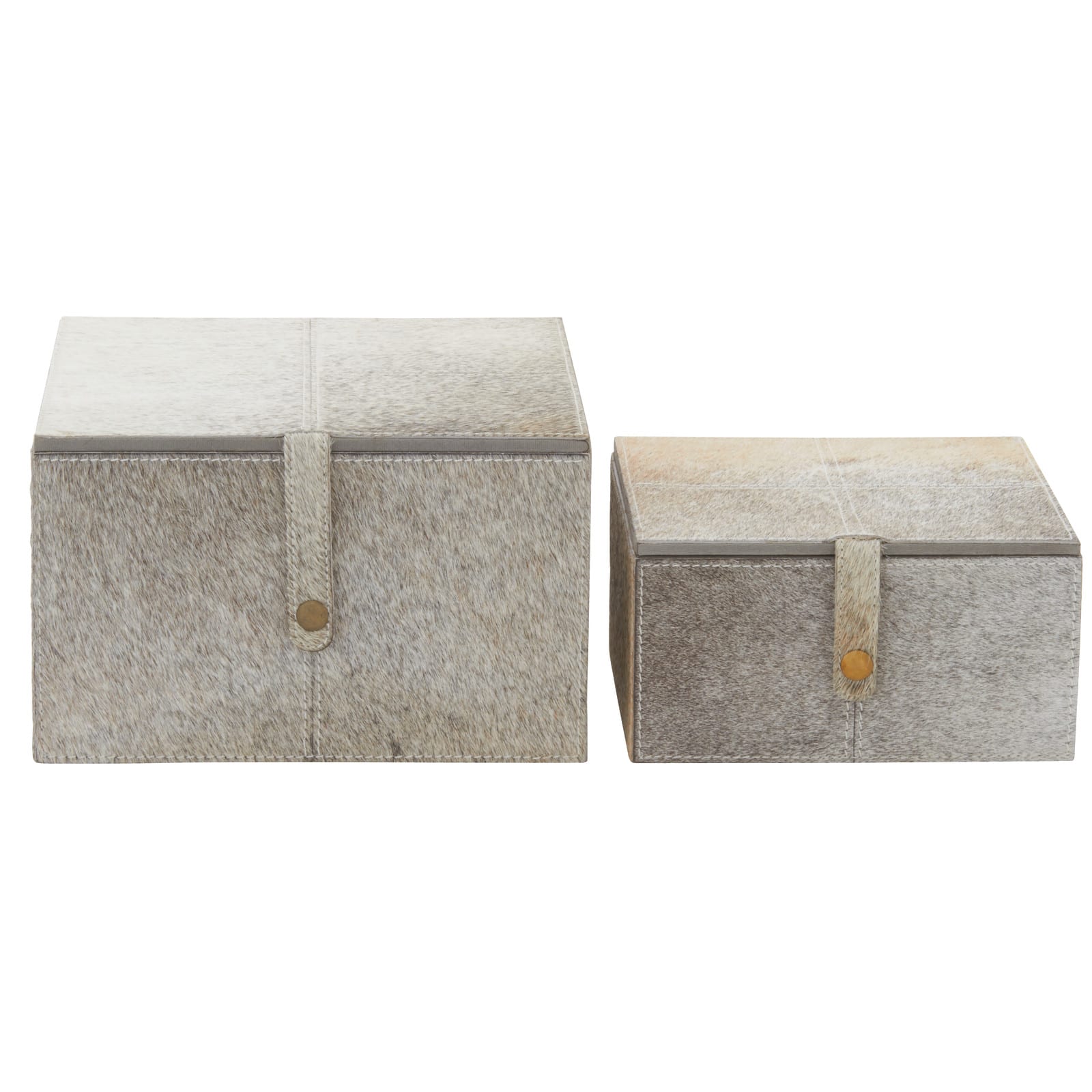 Gray Leather Natural Box Set, 8" & 10"