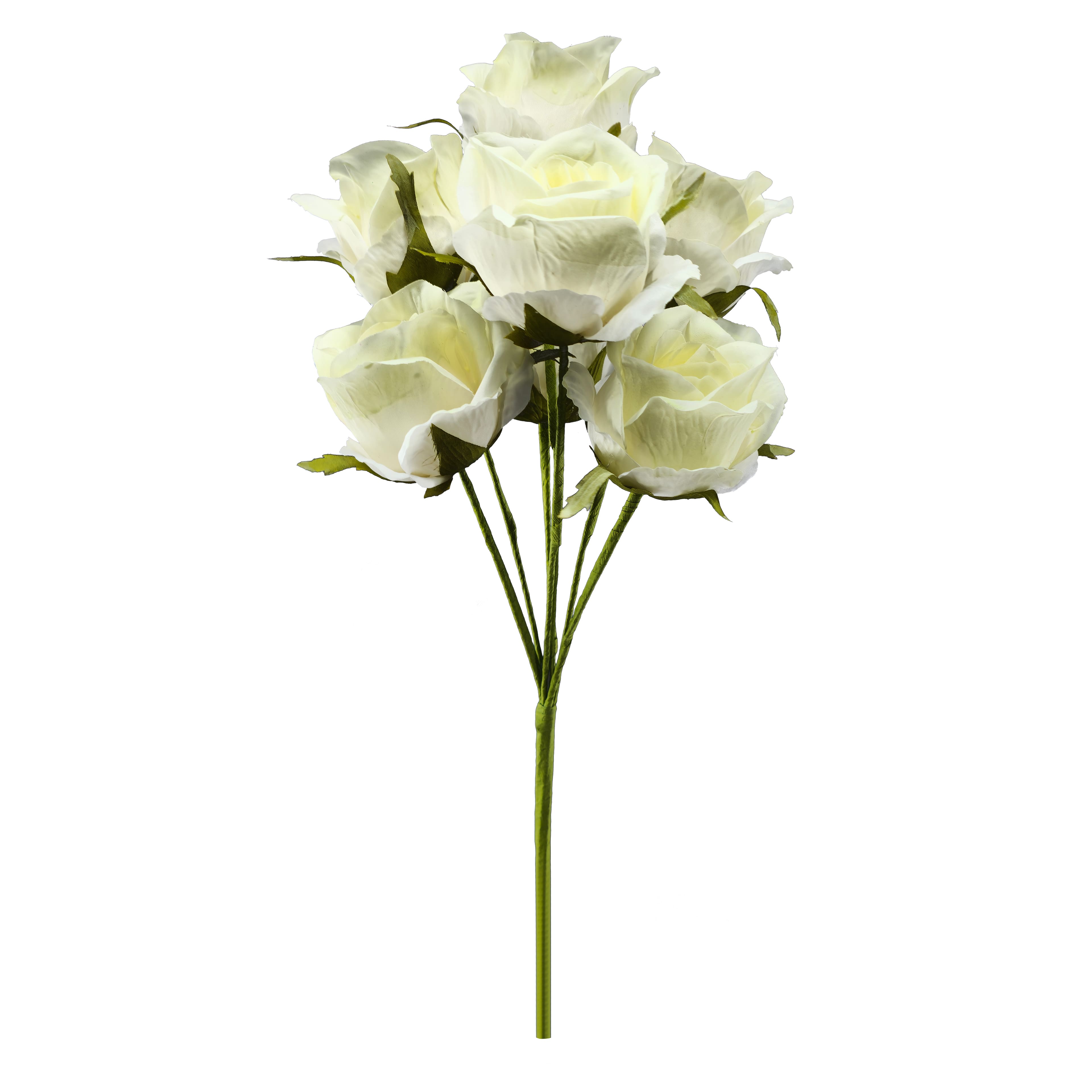 17" Glow-in-the-Dark White Rose Bush by Ashland®