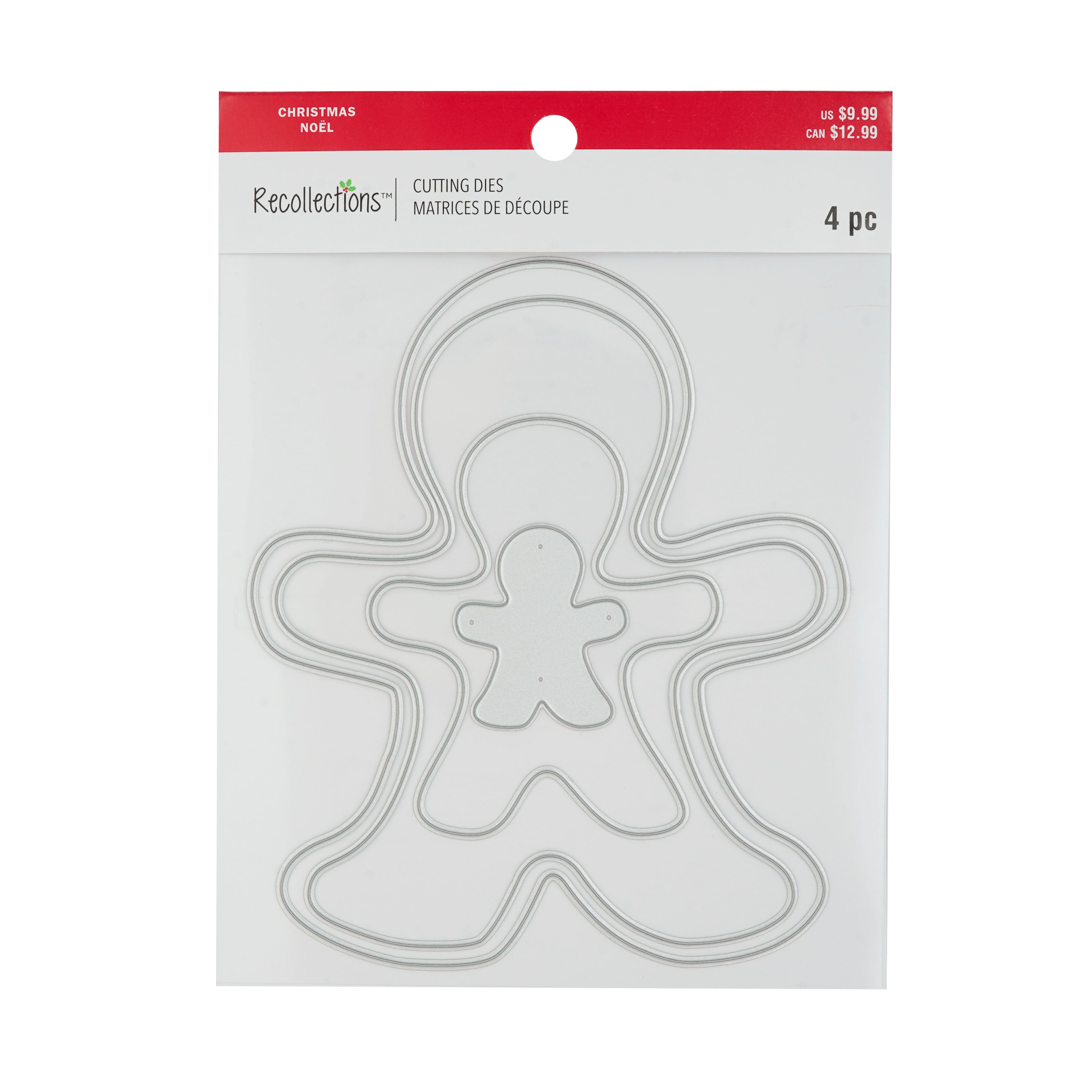 Gingerbread Man Layering Die Set by Recollections™