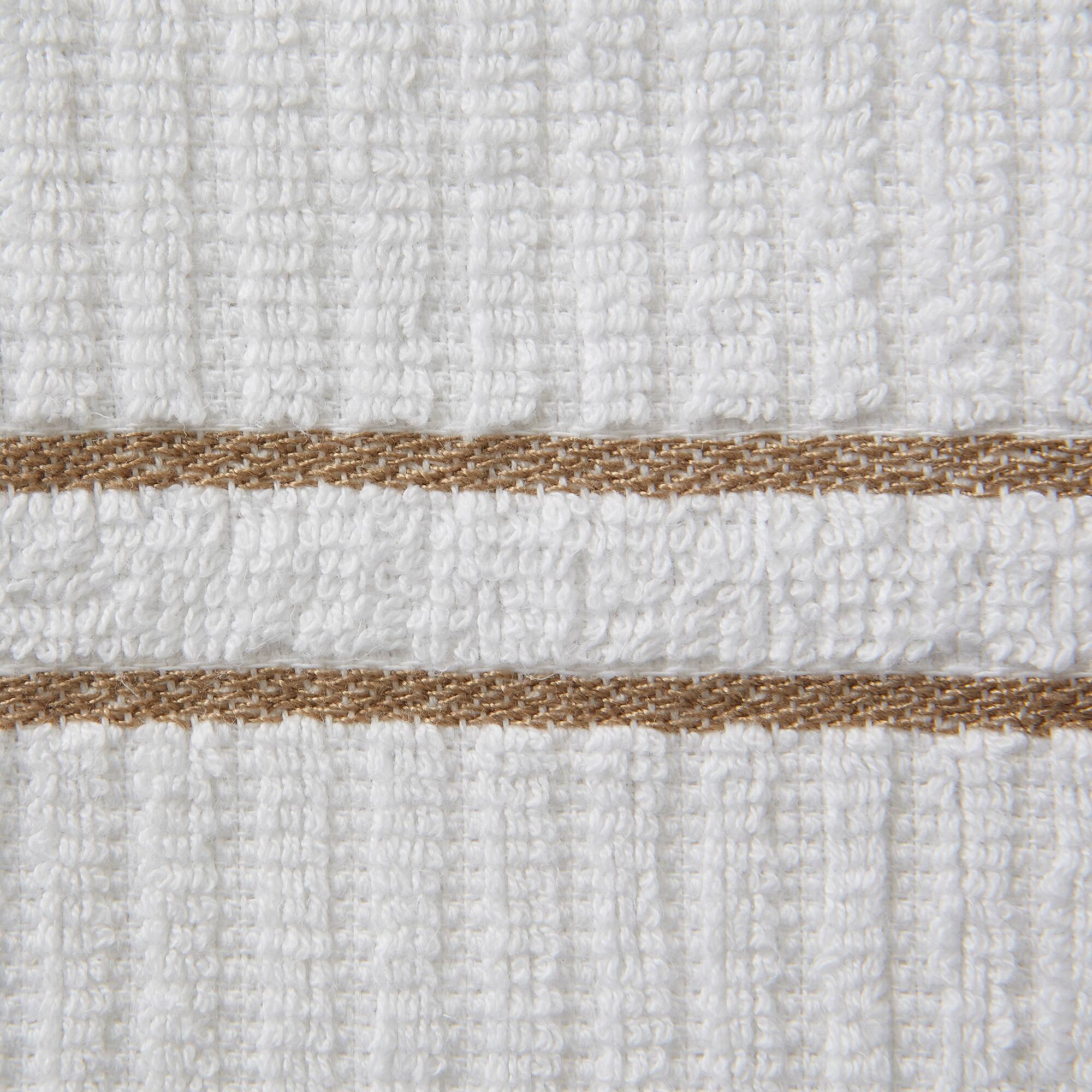 DII® Striped Ribbed Terry Dish Towels, 6ct.