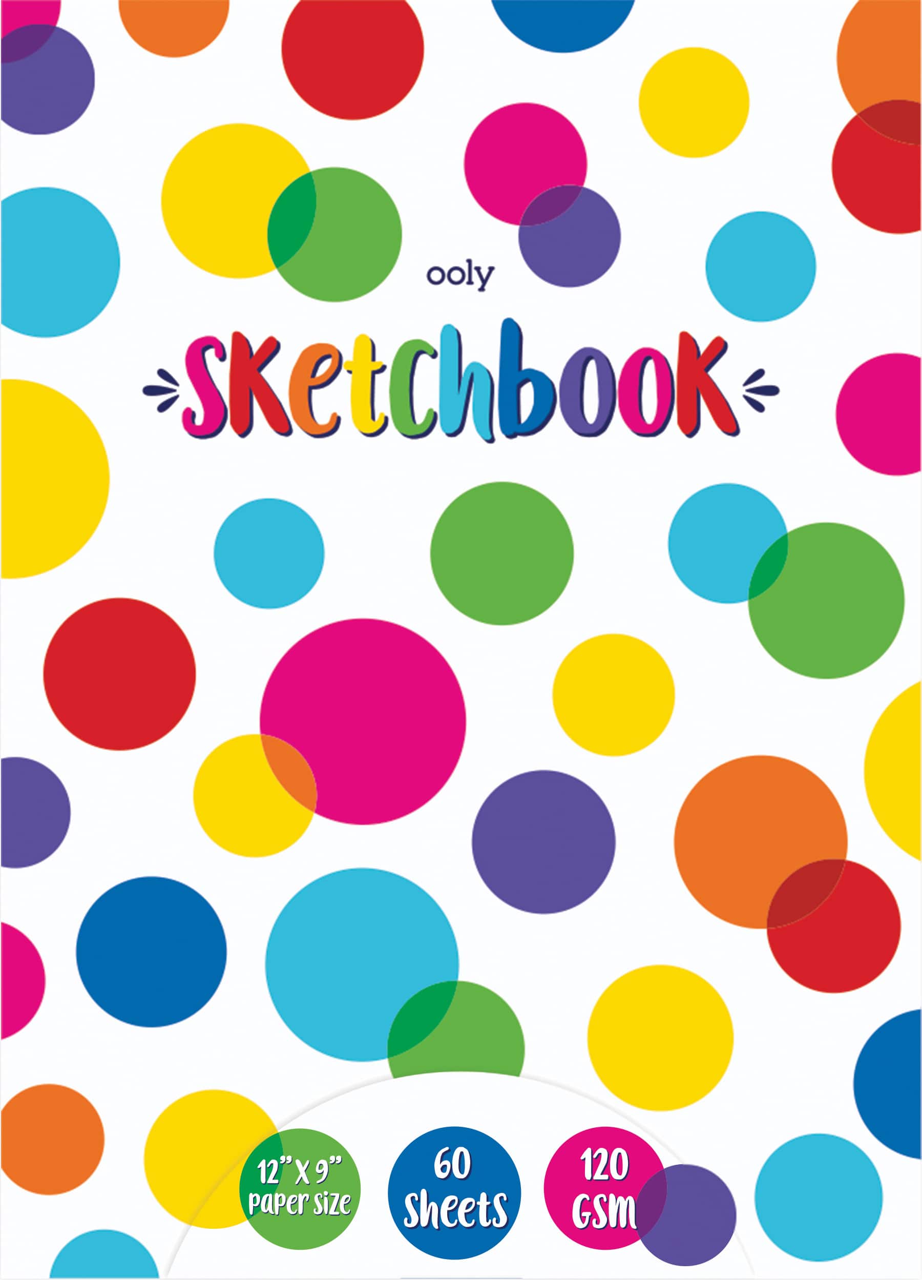 OOLY Chunkies Paper Sketchbook Pad, 9" x 12"