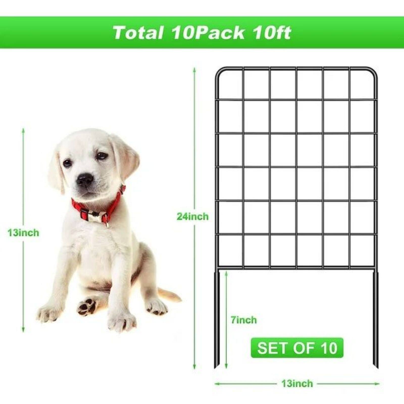 NEX™ Animal Barrier Fence with Square Metal Wire, 10ct.