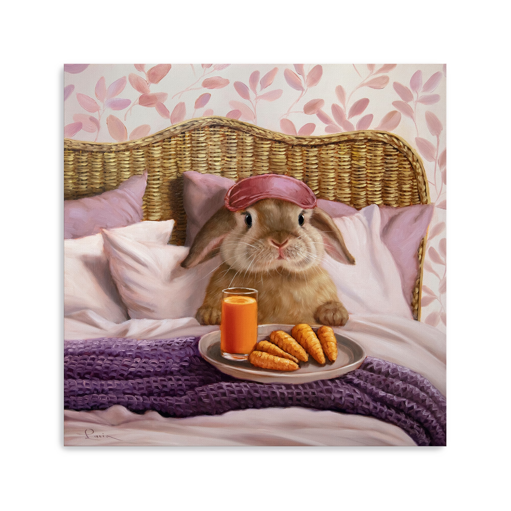 Lumaprints Hoppy Meal Canvas Giclée Art