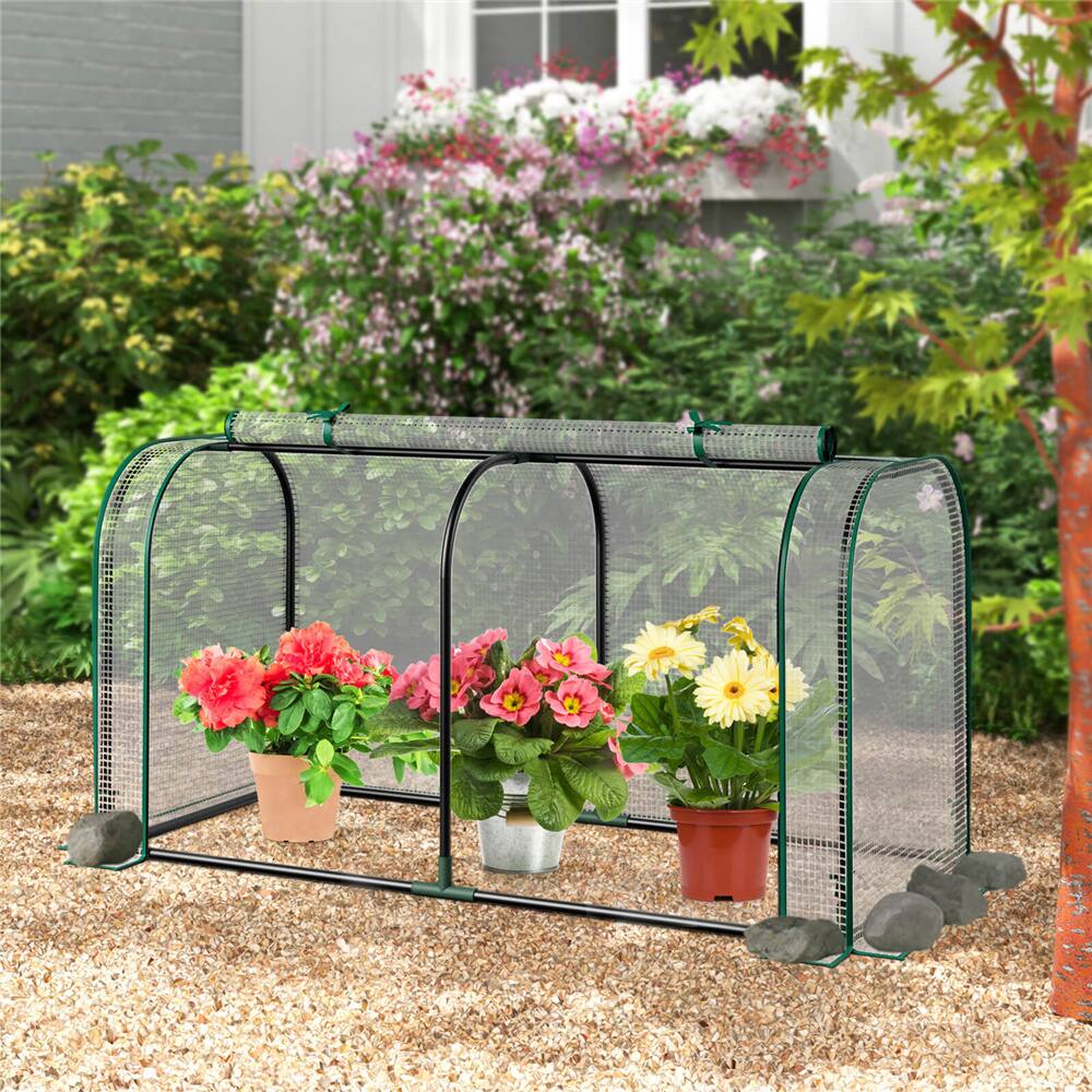 Costway Portable Mini Tunnel Greenhouse Kit