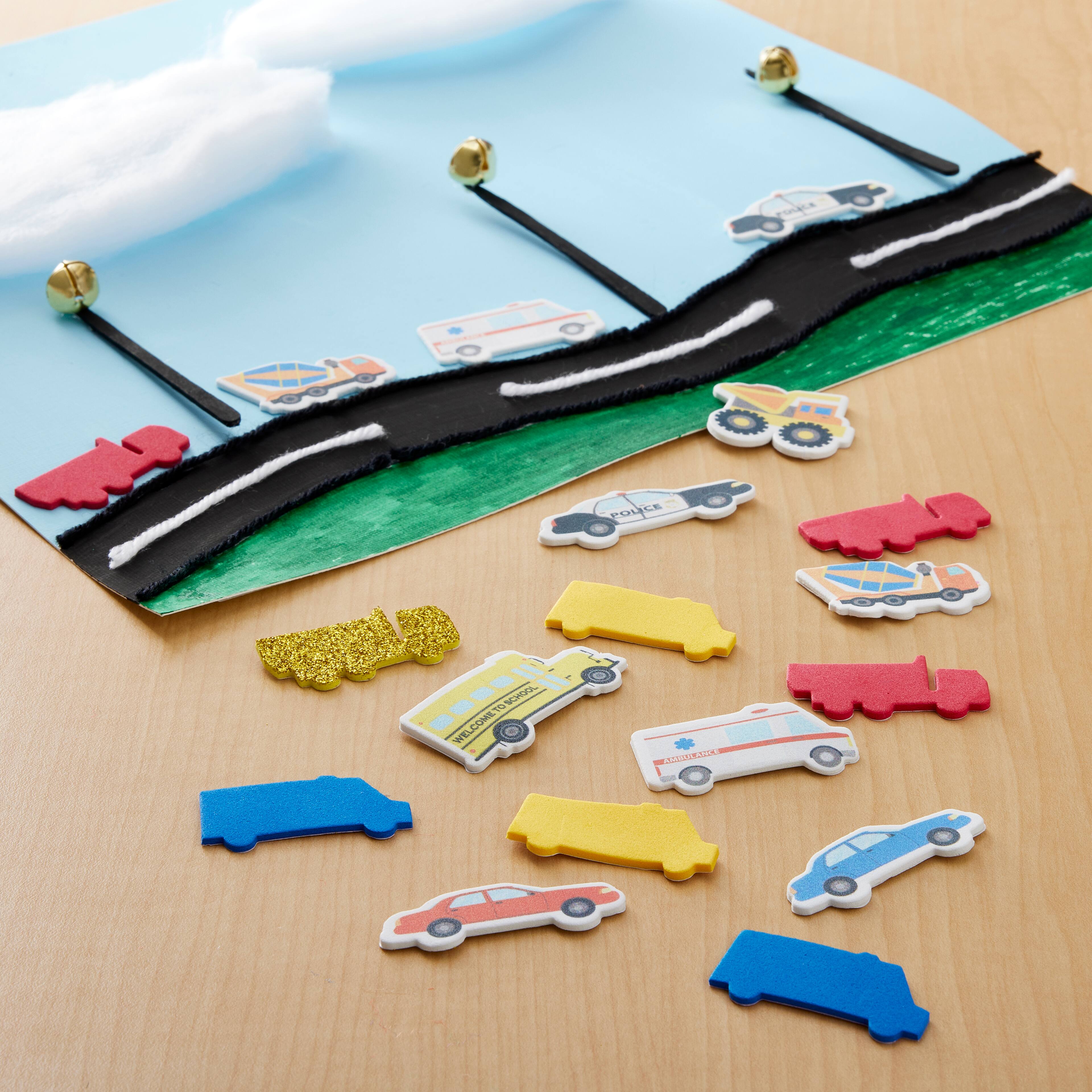 Vehicle Foam Stickers by Creatology™