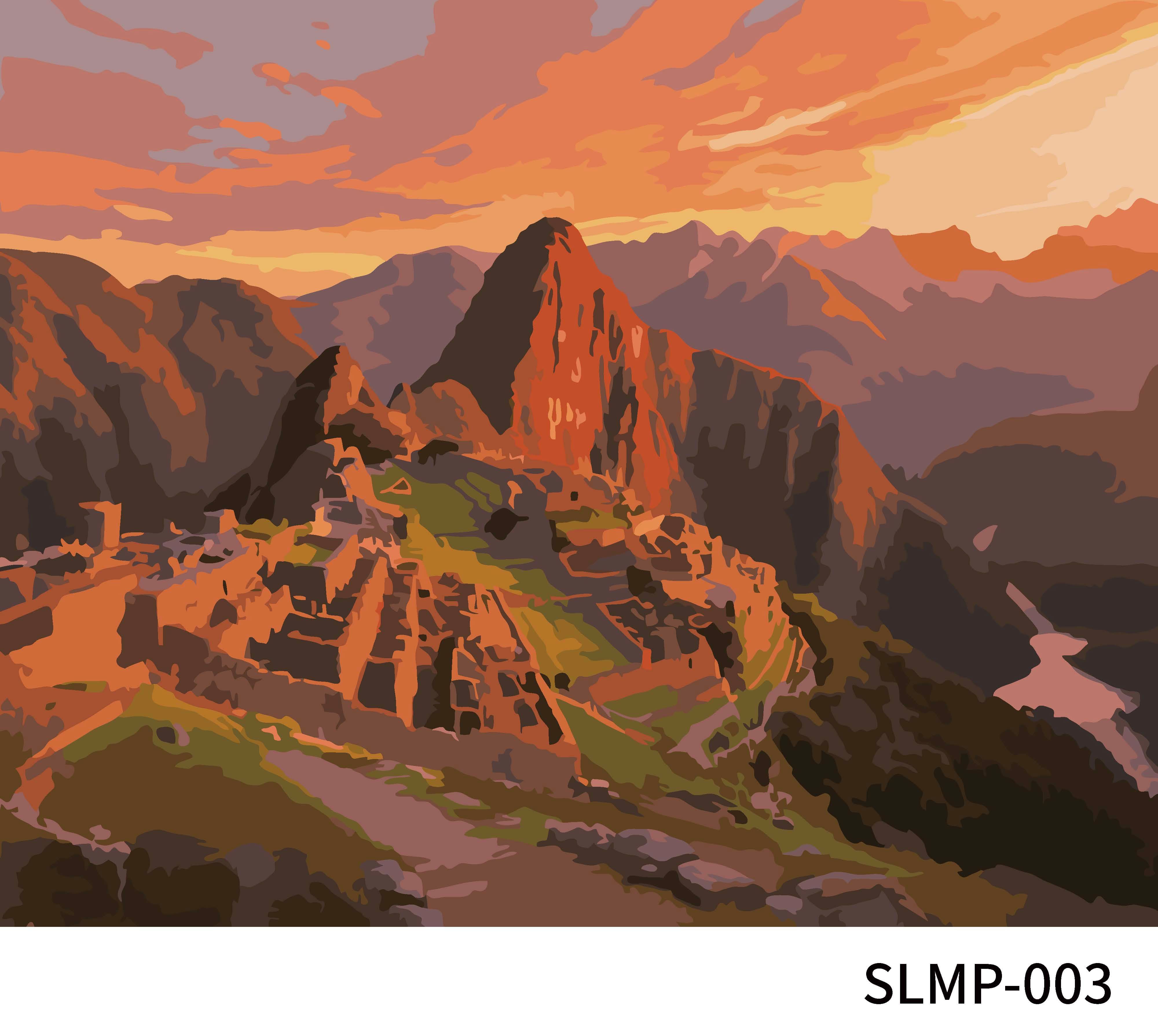 20" x 16" Machu Picchu Paint-by-Number by Artist's Loft®