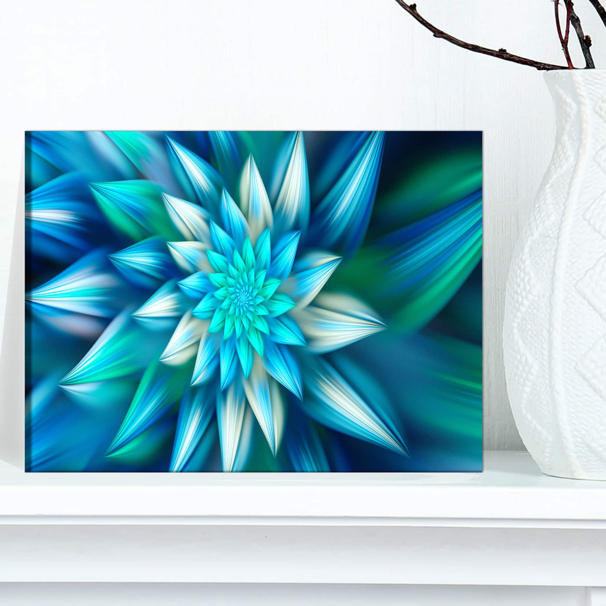 Designart - Huge Fractal Flower