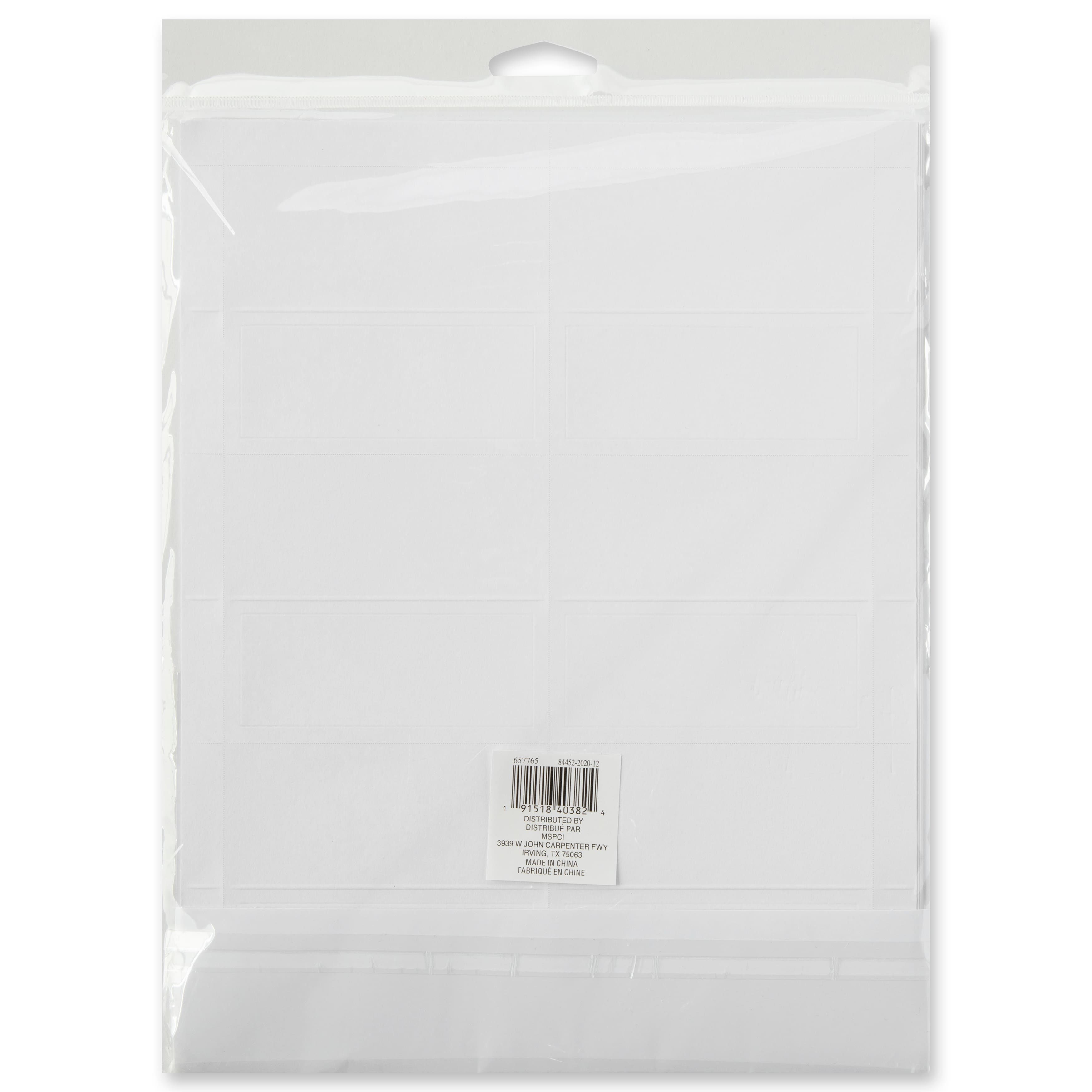 Gold Border Place Cards by Recollections™, 48ct.