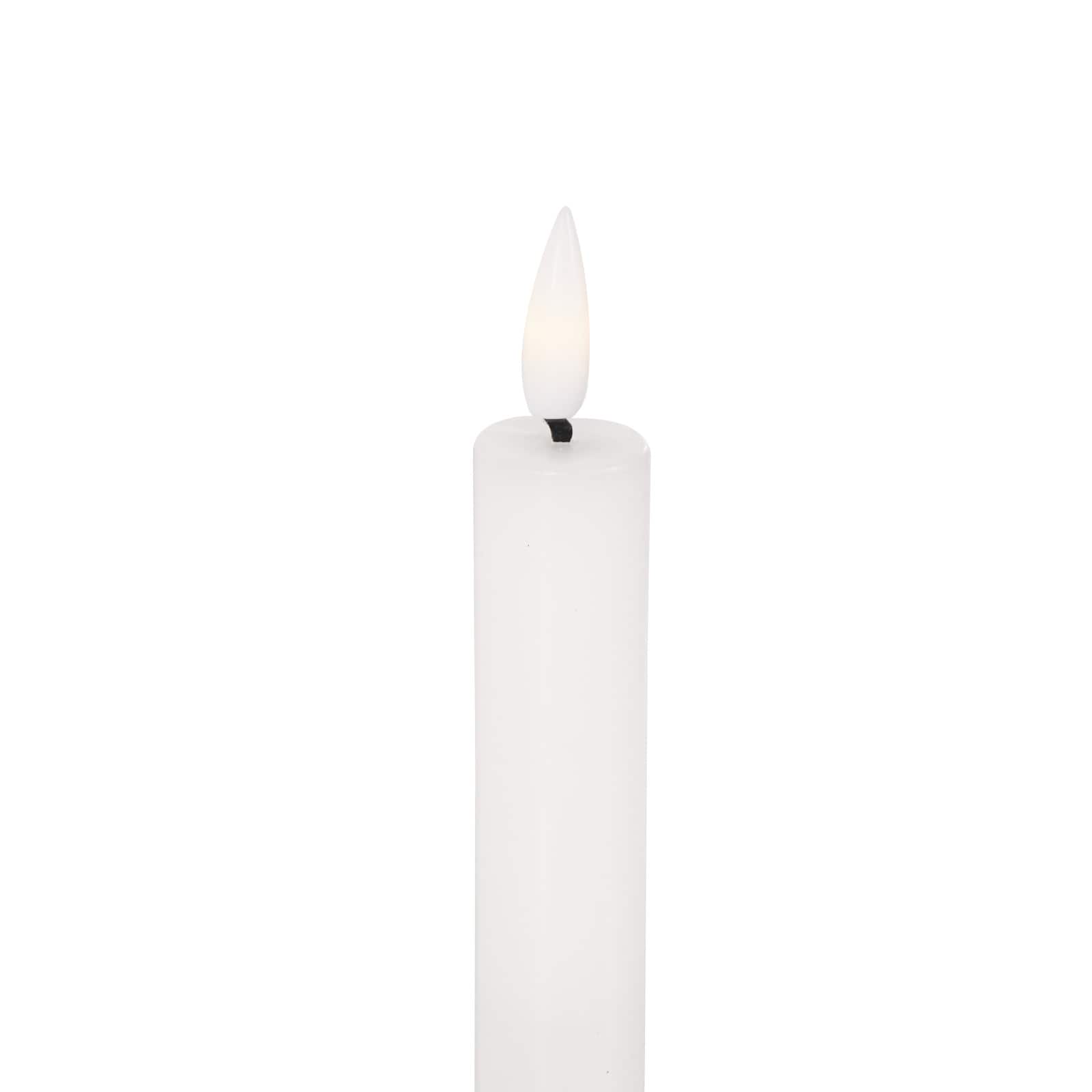 10" Flameless Wax Candles with Remote Control, 6ct.