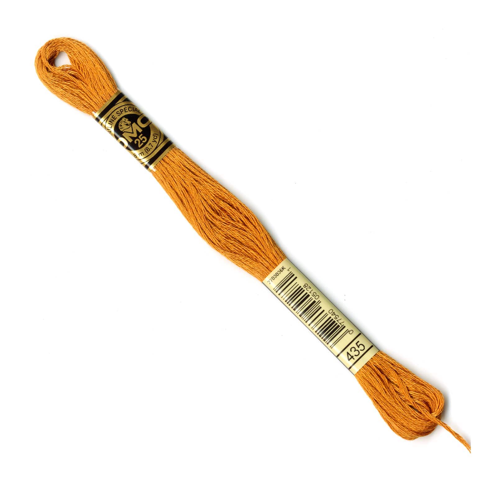 DMC® 6 Strand Embroidery Floss, Brown, Color: 435 VY LT Brown