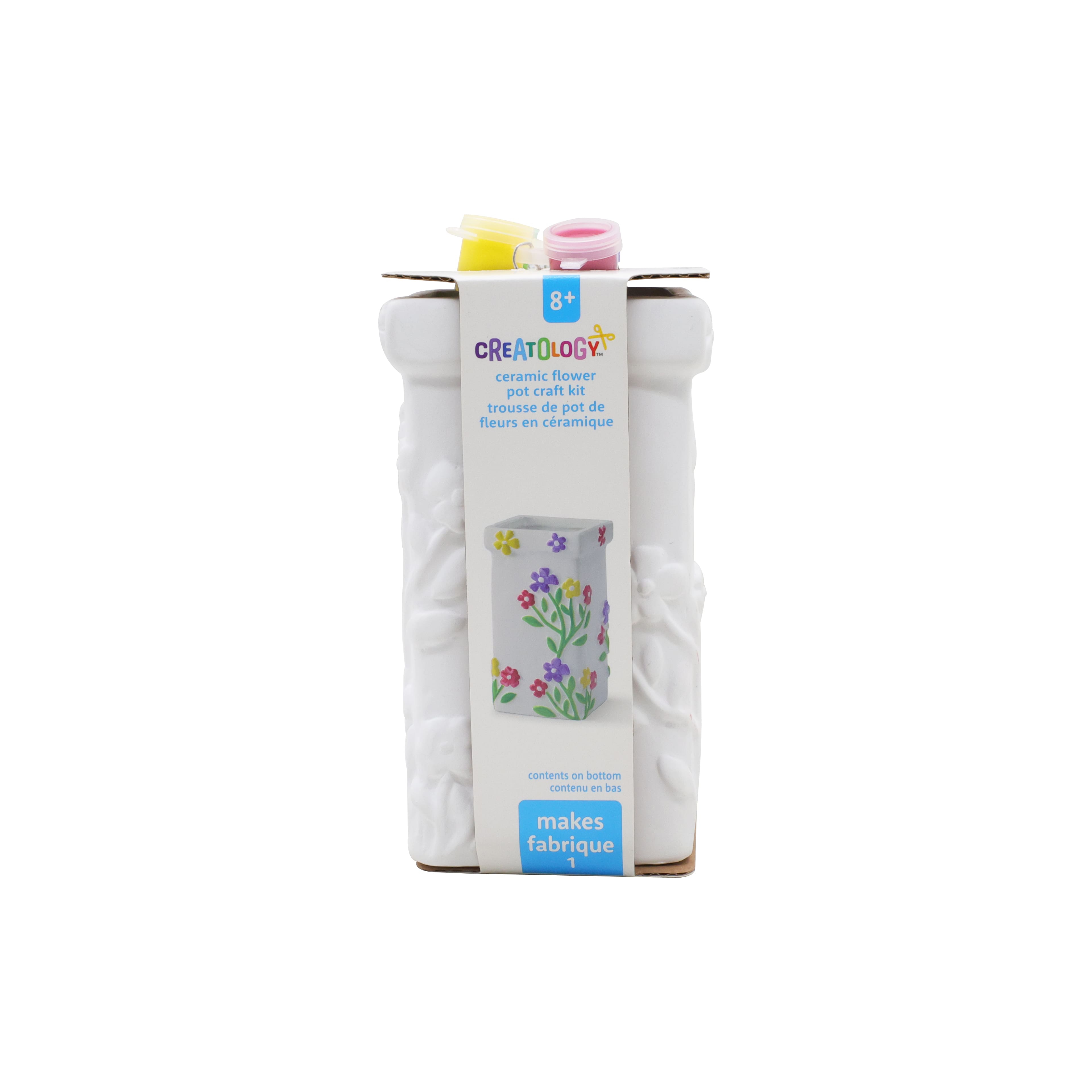 Ceramic Flower Vase Painting Kit by Creatology™