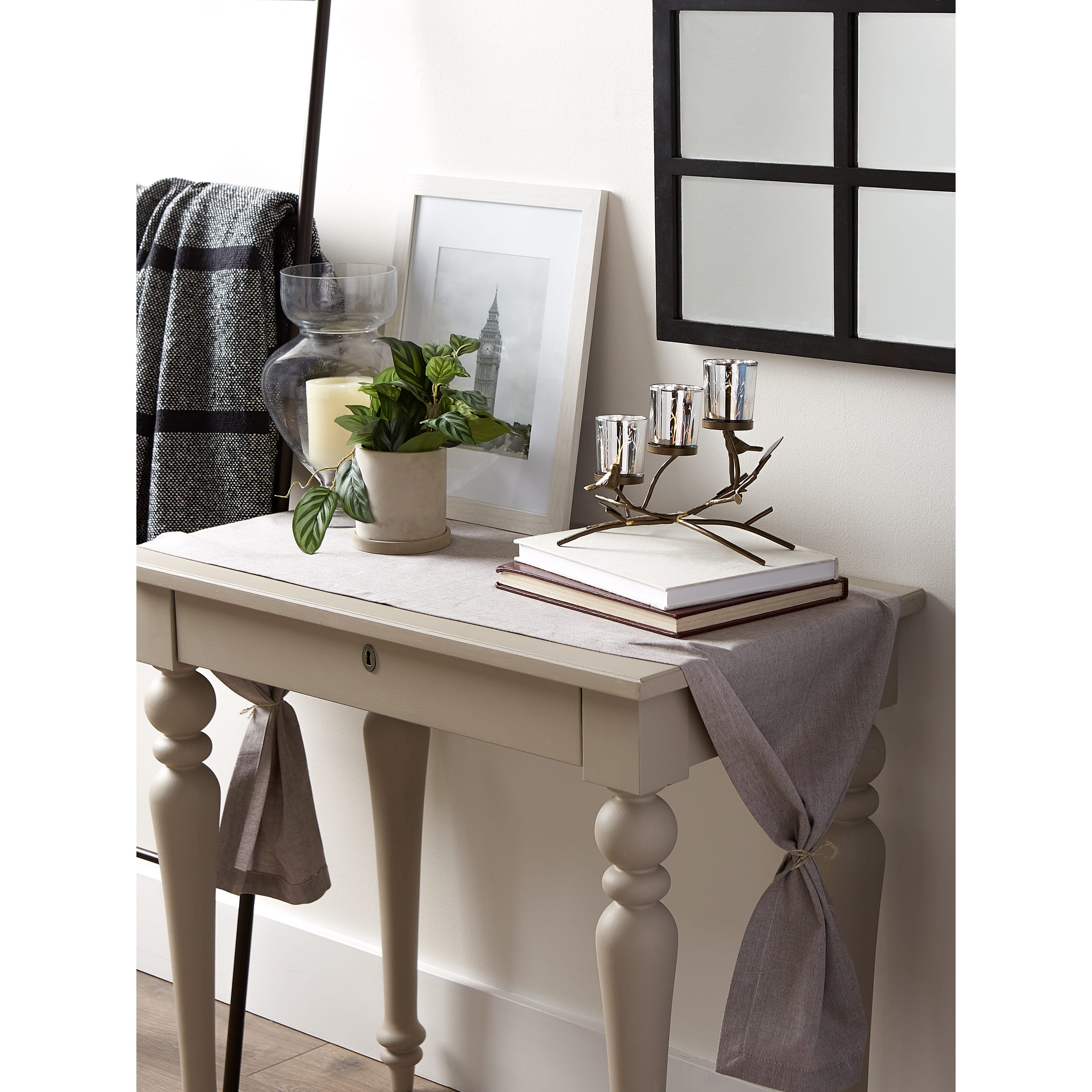 9.5" Triple Tealight Branch Candle Holder