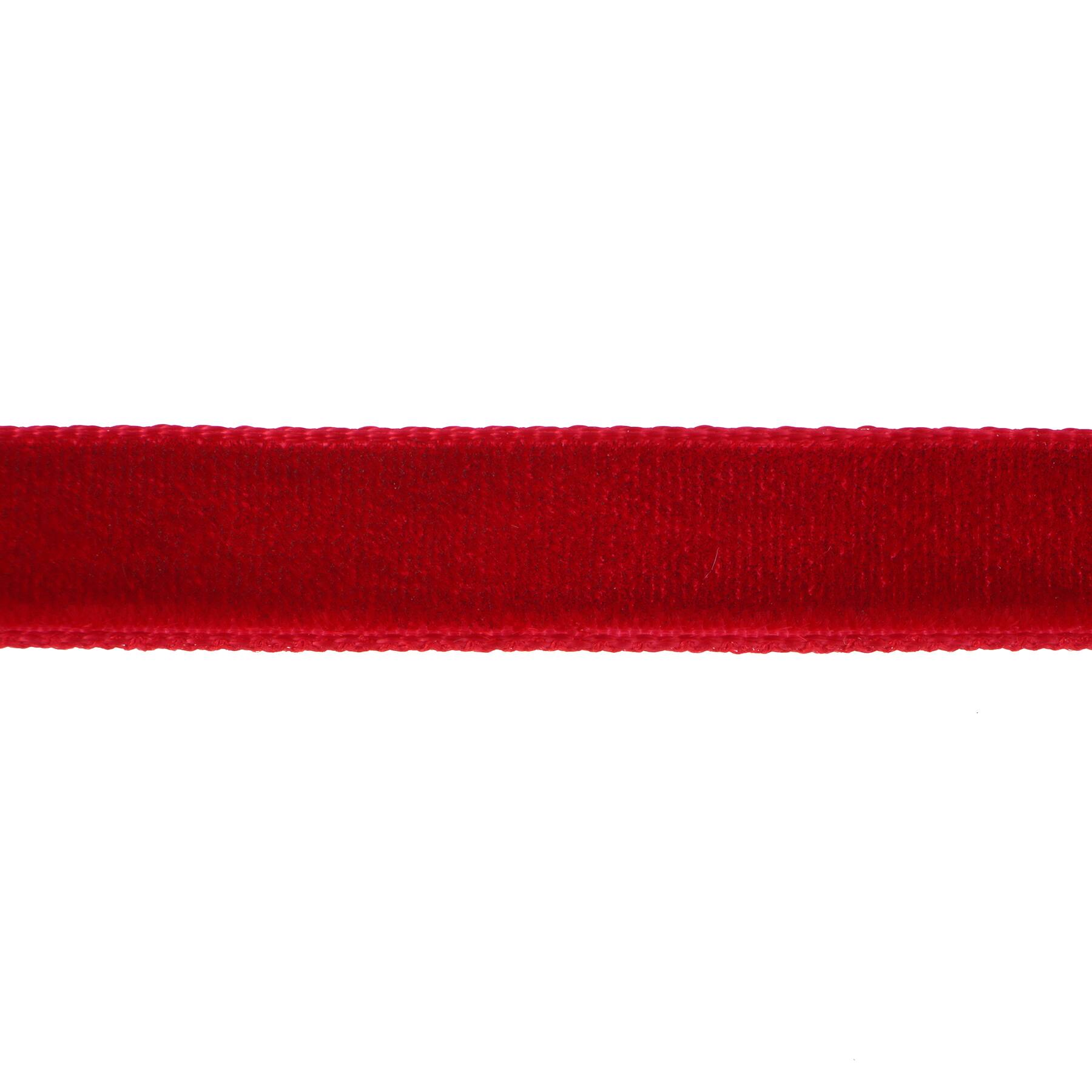 3/8&#x22; x 12ft. Velvet Ribbon by Celebrate It&#xAE; Christmas