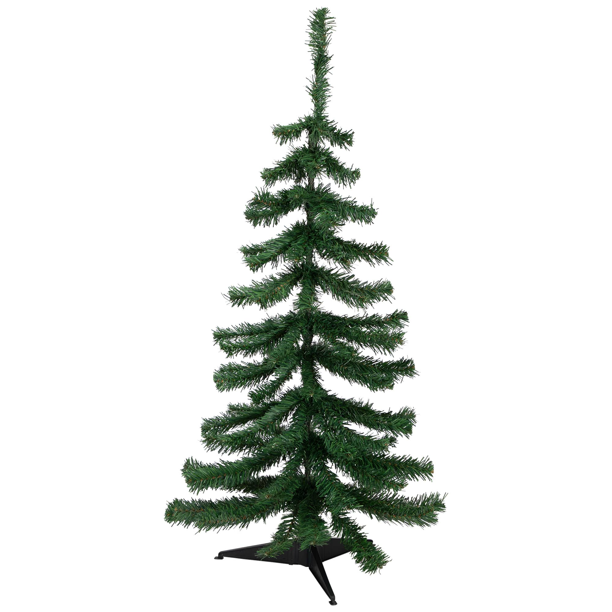 3ft. Unlit Medium Mixed Green Pine Artificial Christmas Tree