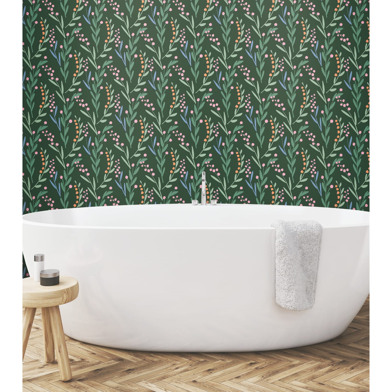 RoomMates Budding Branches Peel & Stick Wallpaper