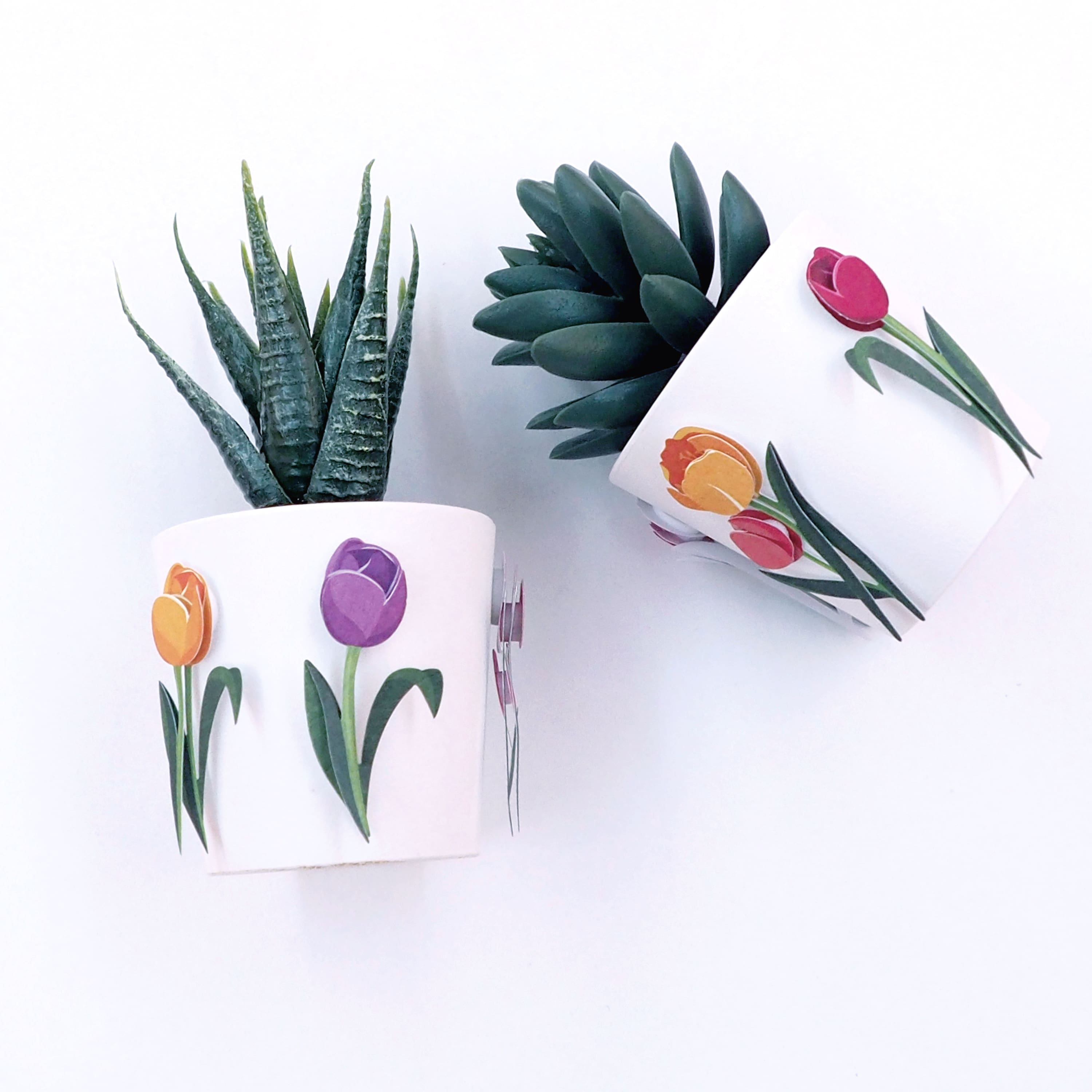 12 Packs: 16 ct. (192 total) Tulip Floral Dimensional Stickers by Recollections™