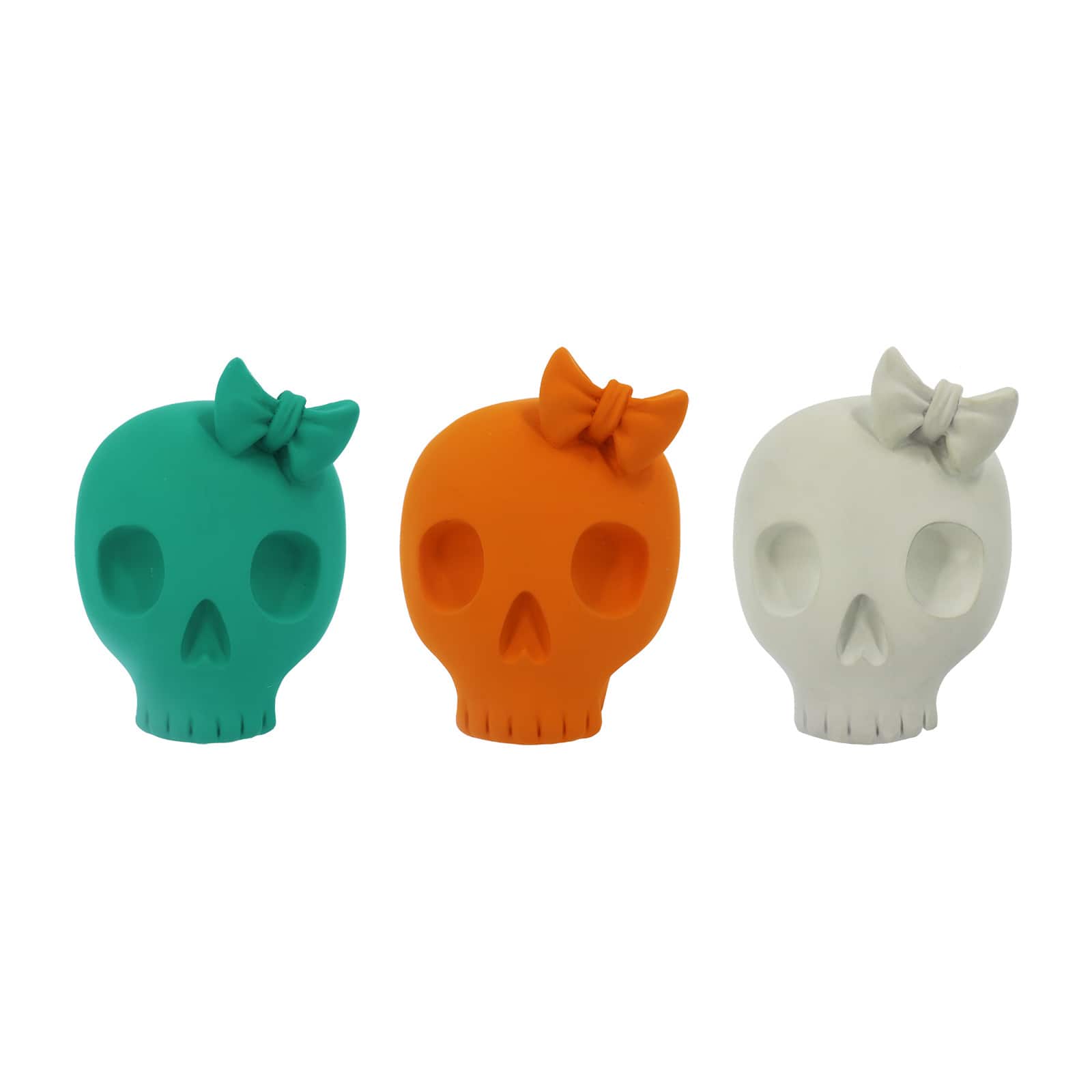 Assorted 6.5" Skull with Bow Tabletop Décor by Ashland®, 1pc.