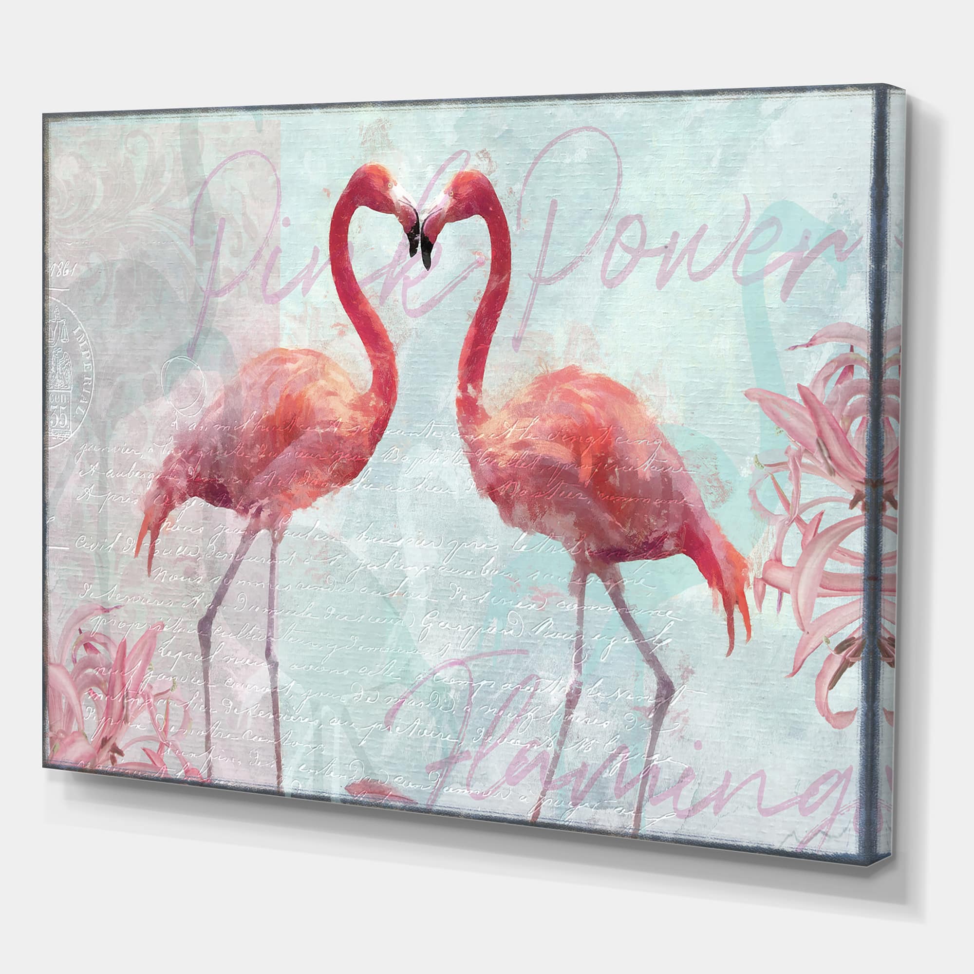 Designart - Flamingo Power