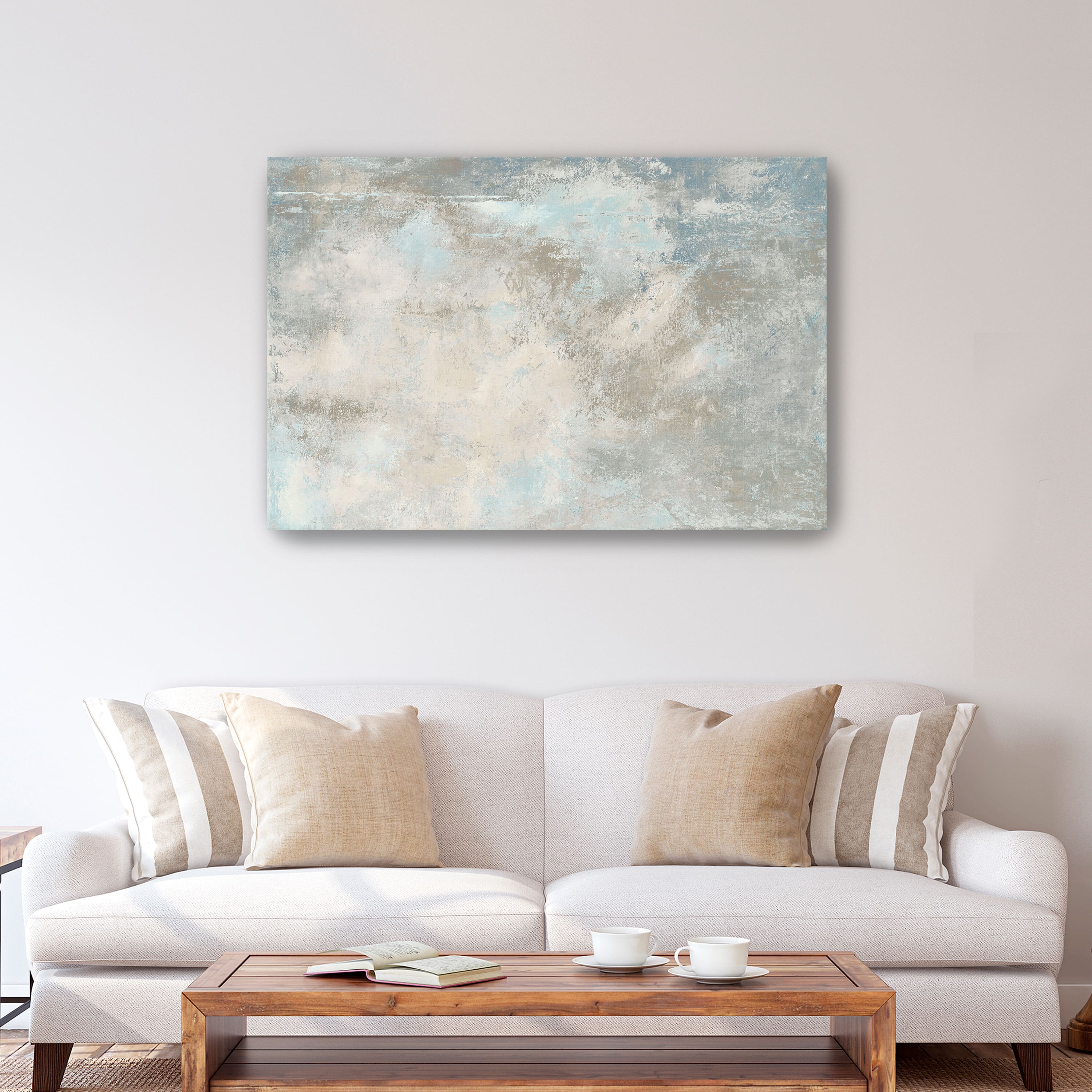 Rising Grace Neutral Canvas Giclee
