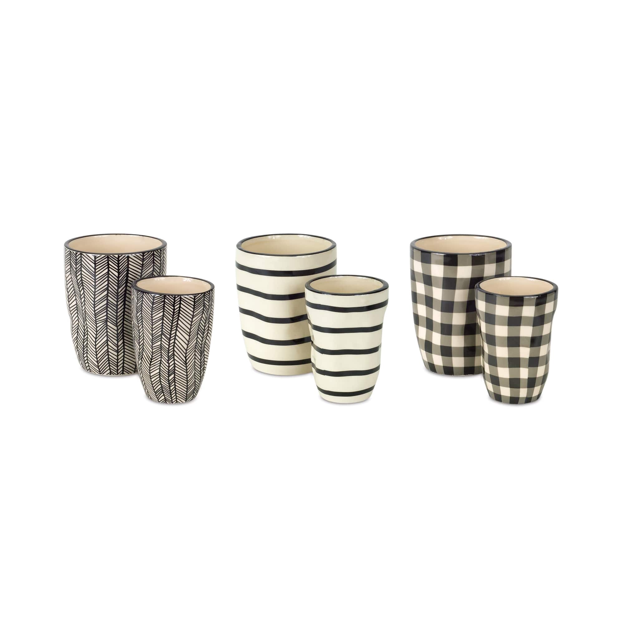 Decorative Pot or Pencil Holder Set