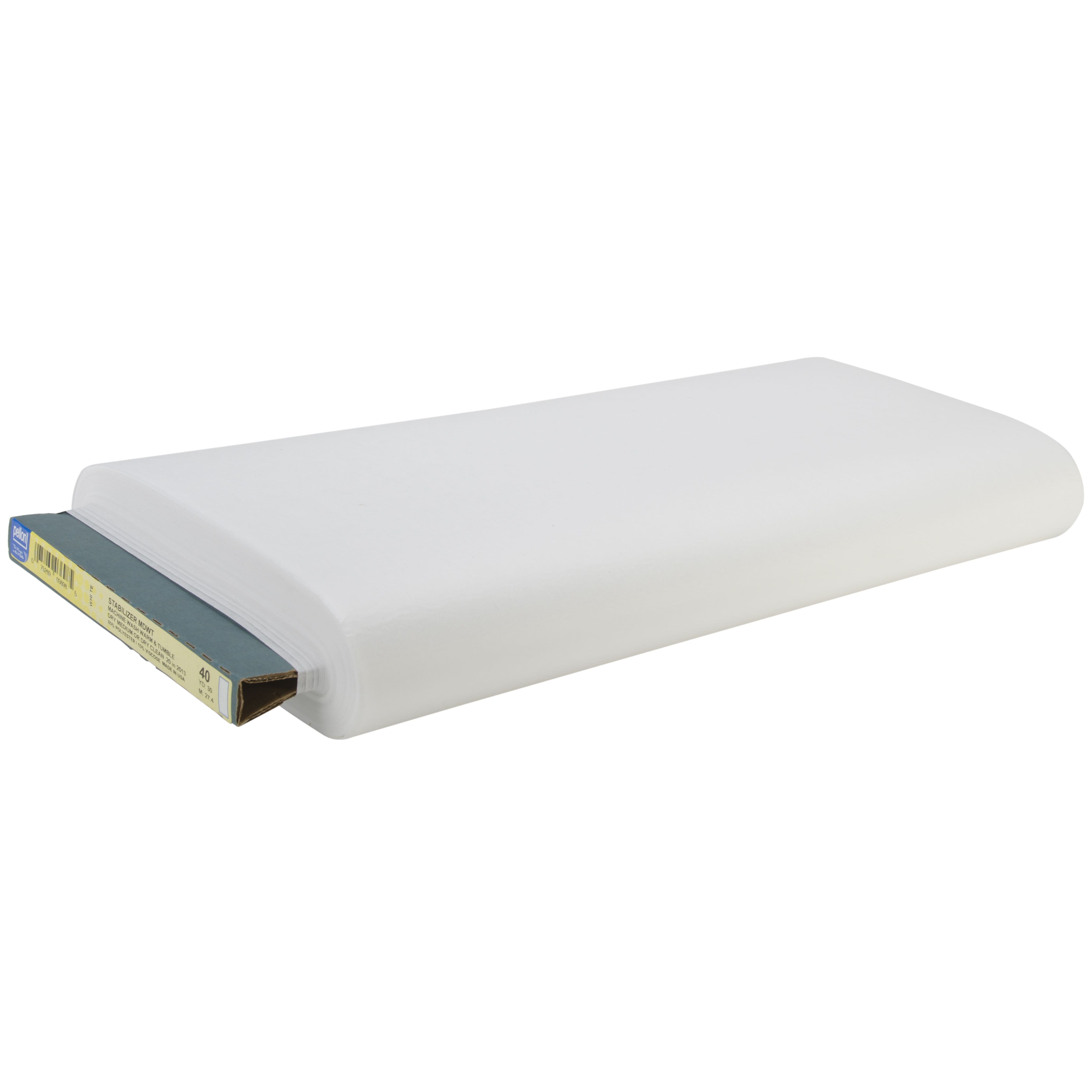 Pellon® White Sew-In Medium Weight Stabilizer, 20'' x 30yd.